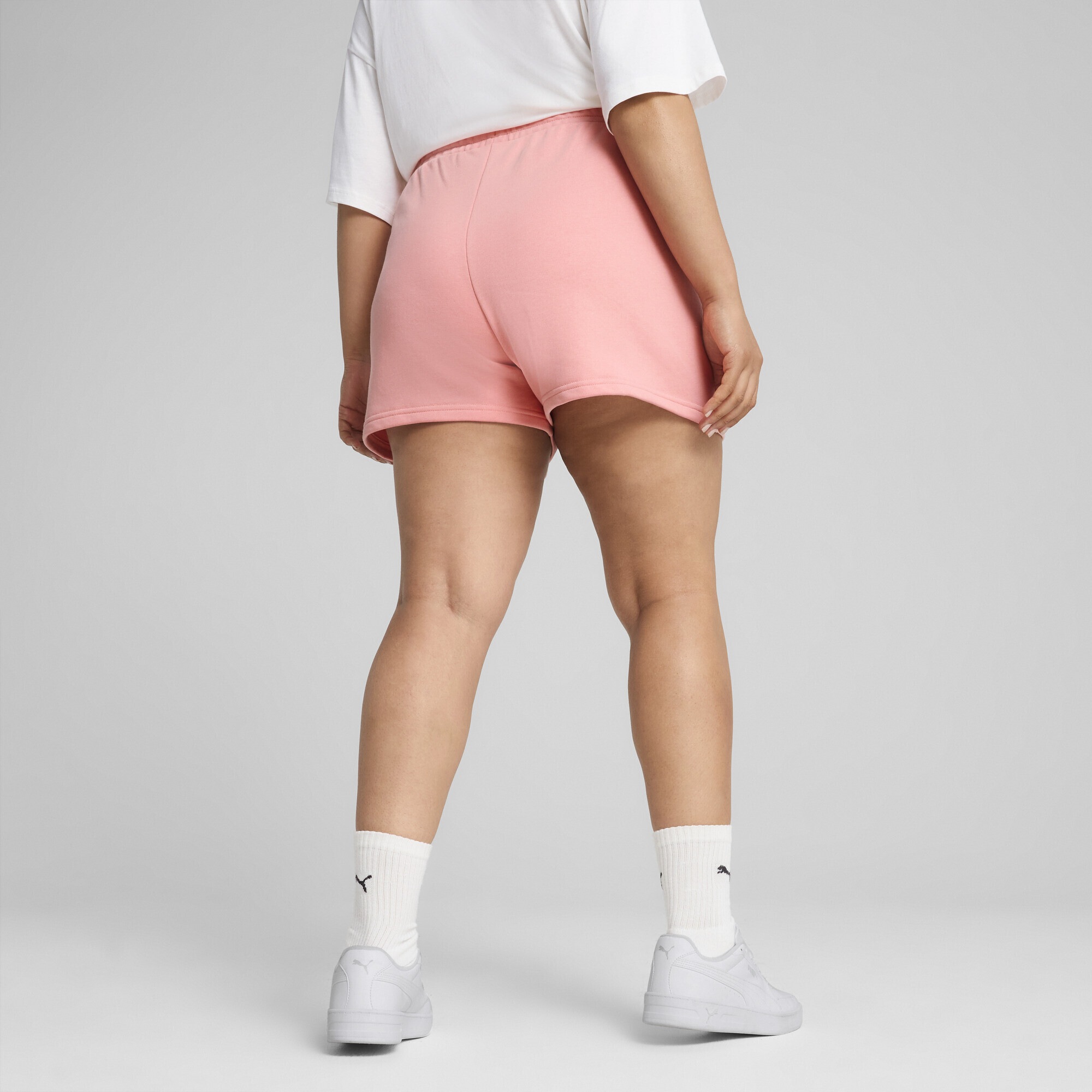 PUMA Sporthose »ESS Small No. 1 Logo 4'' Shorts Damen«