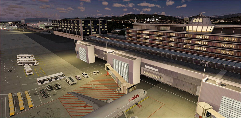 aerosoft Spielesoftware »AddOn FSX Geneva Professional - PC«, PC