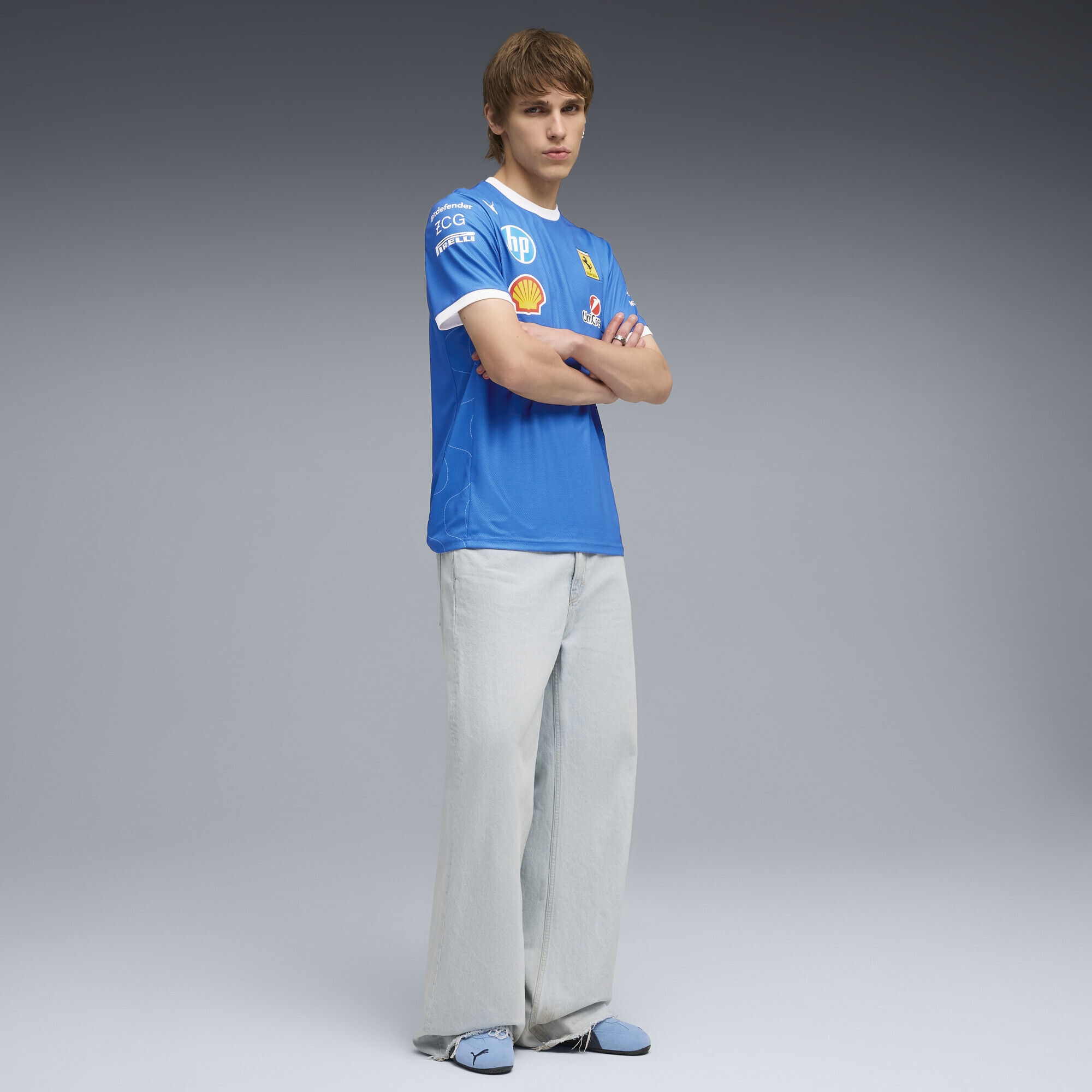 PUMA T-Shirt »Scuderia Ferrari HP Team Monza T-Shirt Herren«