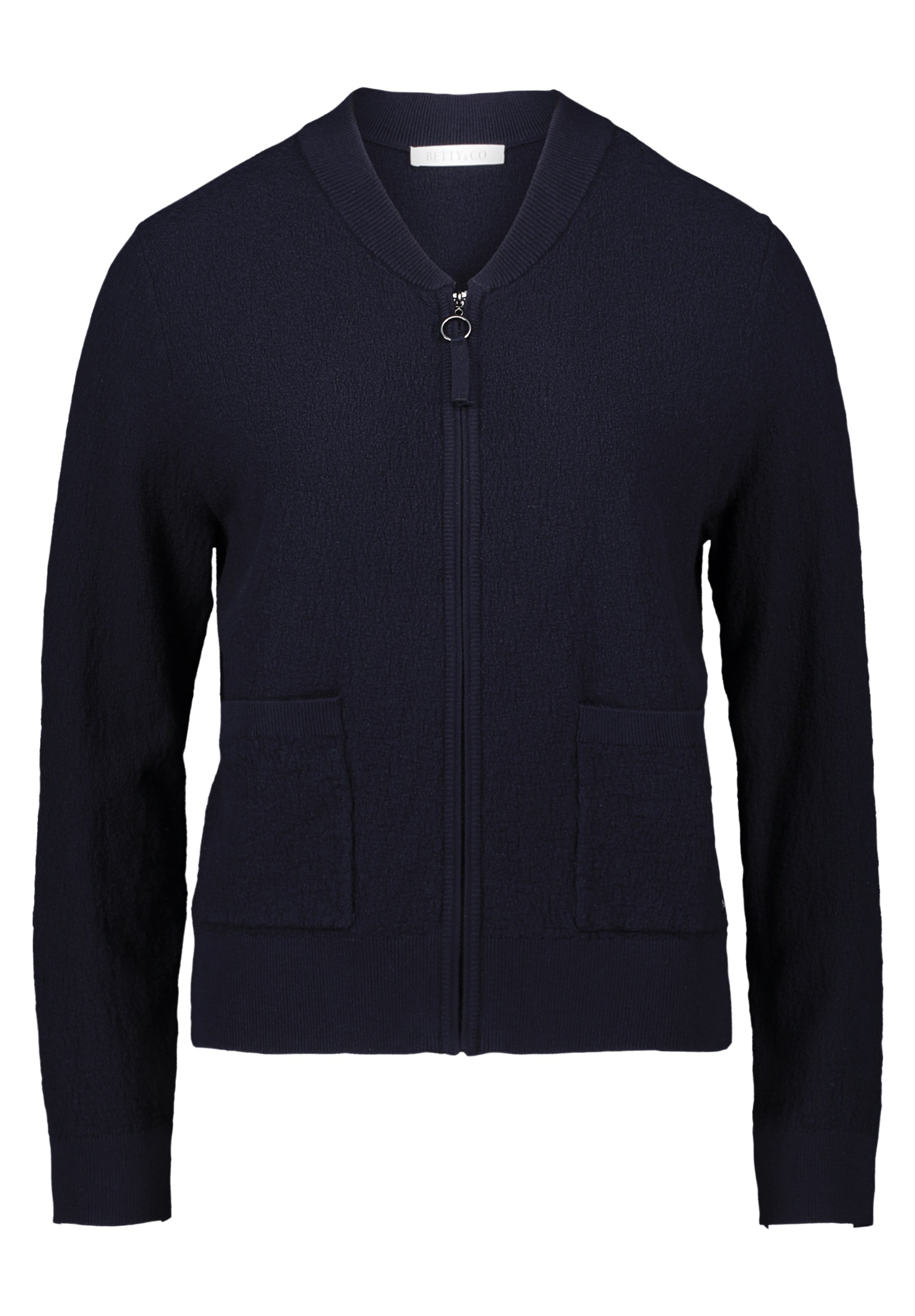 Betty&Co Strickjacke "Betty & Co Strick-Cardigan mit Reißverschluss" günstig online kaufen