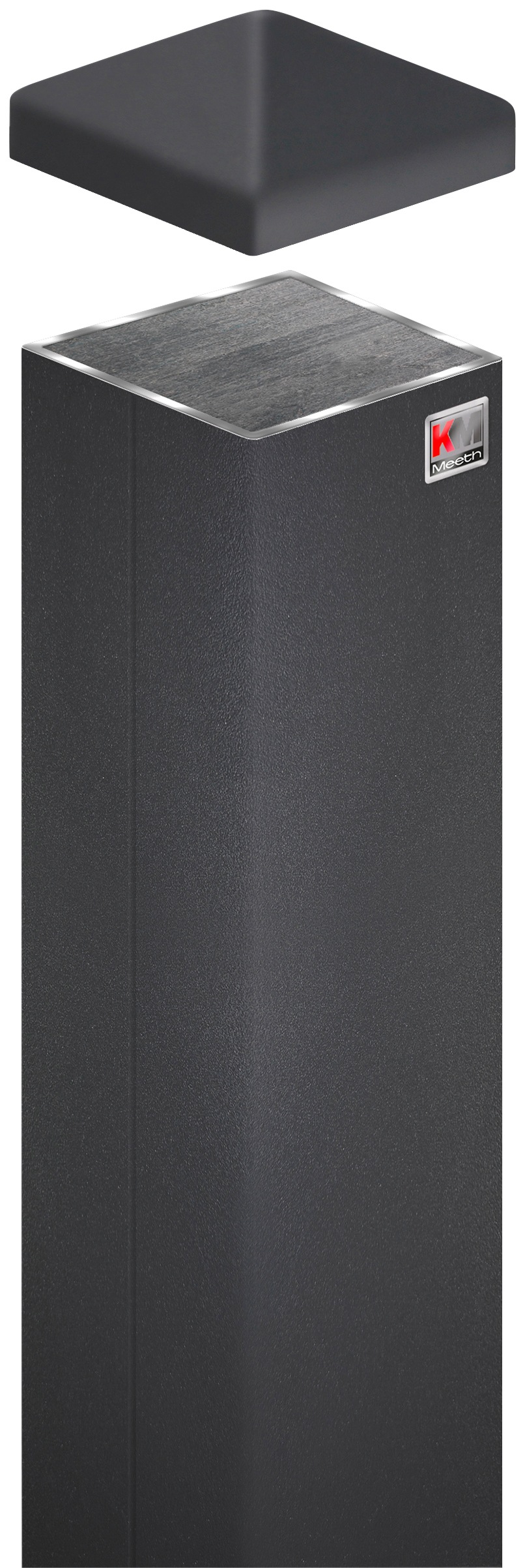 KM Zaun Zaunpfosten BxTxH: 7x7x70 cm