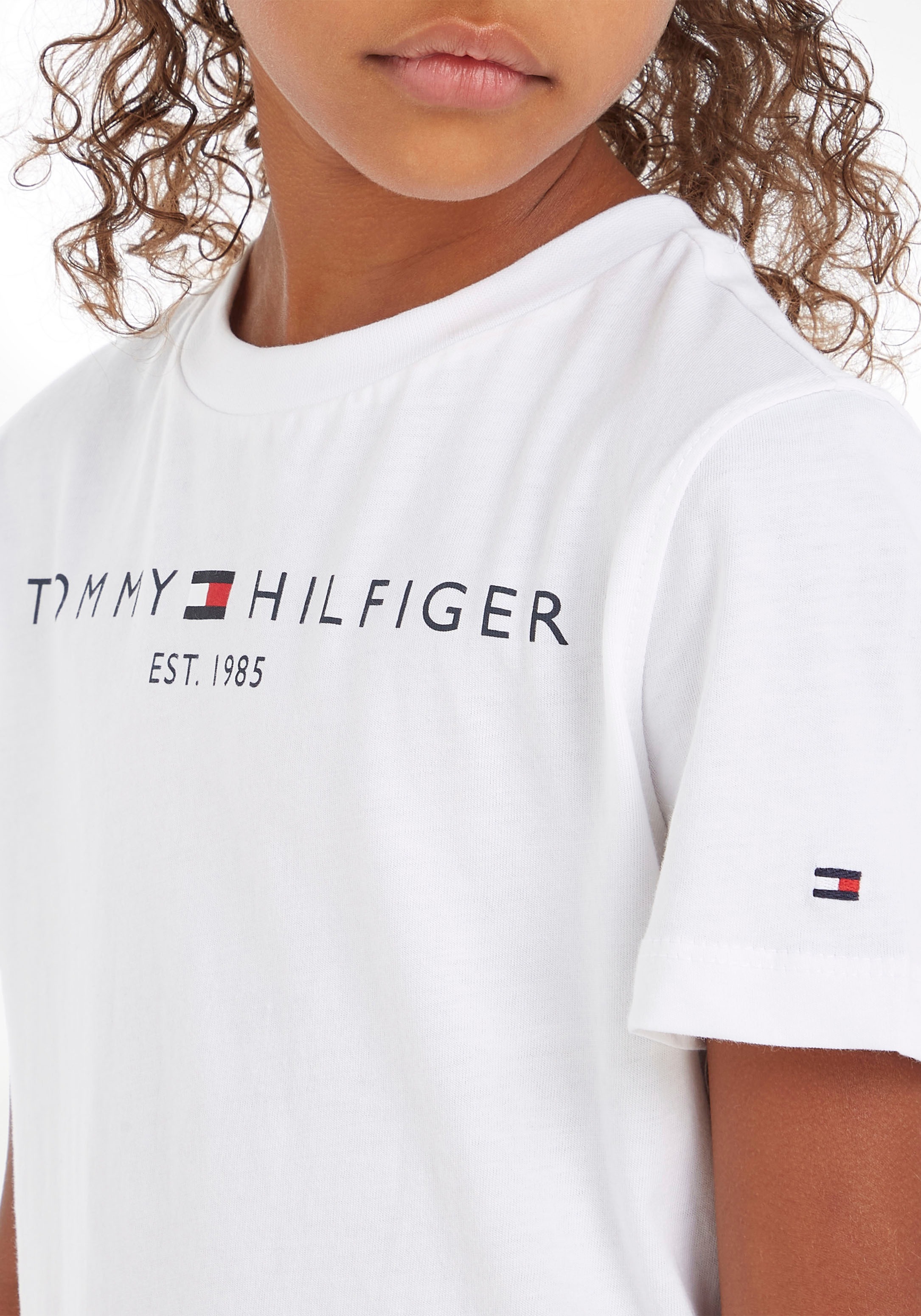 [Parallelimportgüter] Tommy Hilfiger T-Shirt »ESSENTIAL online BAUR für | Mädchen TEE«, kaufen Jungen und