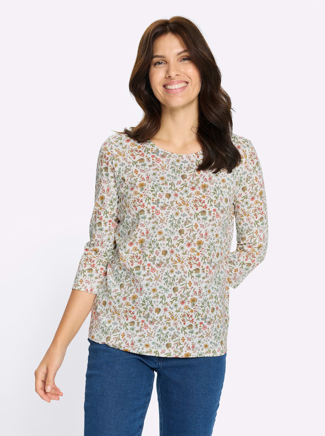 Classic Basics 3/4-Arm-Shirt "Shirt", 1 tlg. günstig online kaufen