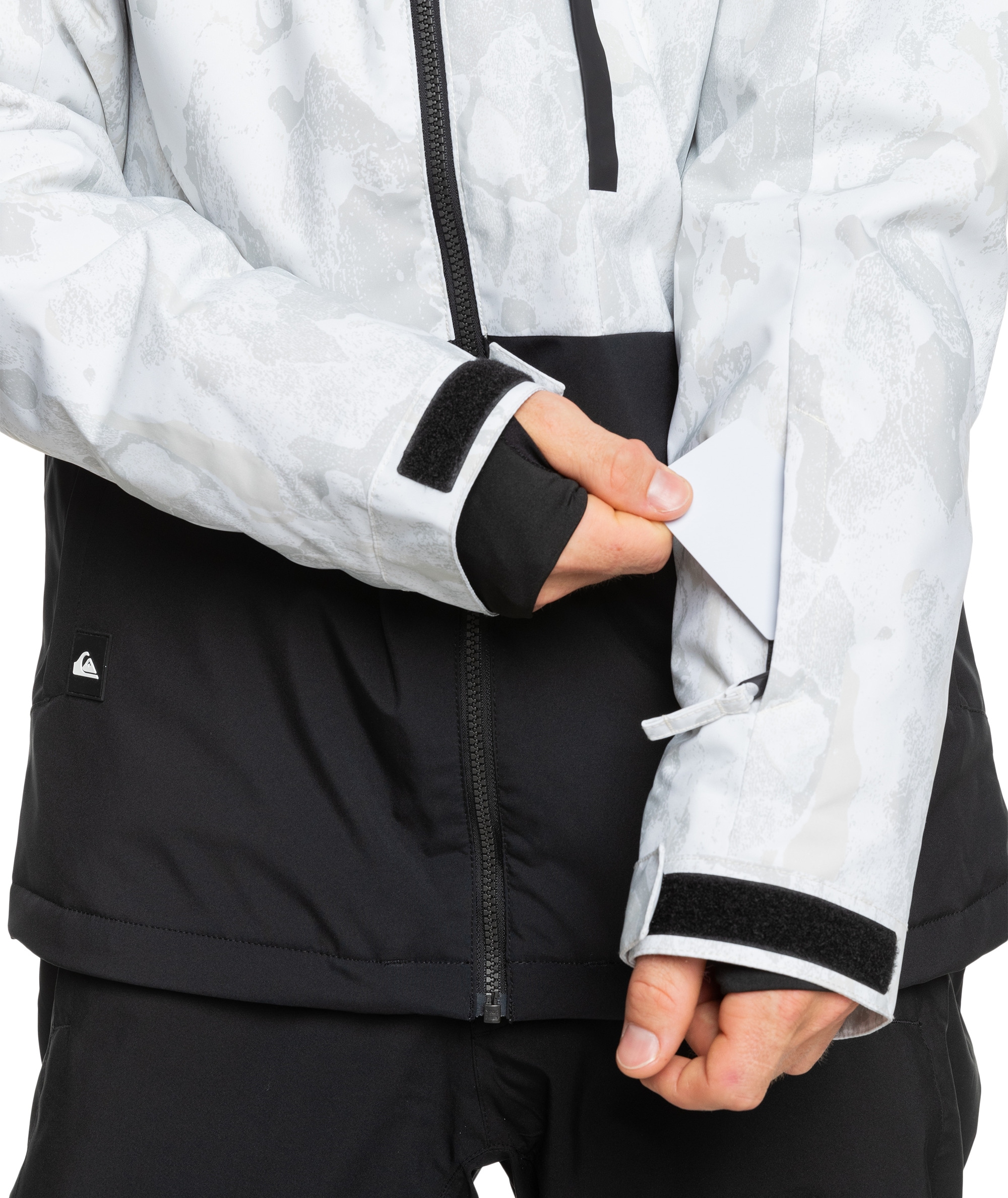 Quiksilver Outdoorjacke »MISHORT SLEEVEION PRINTED BLOCK JK«