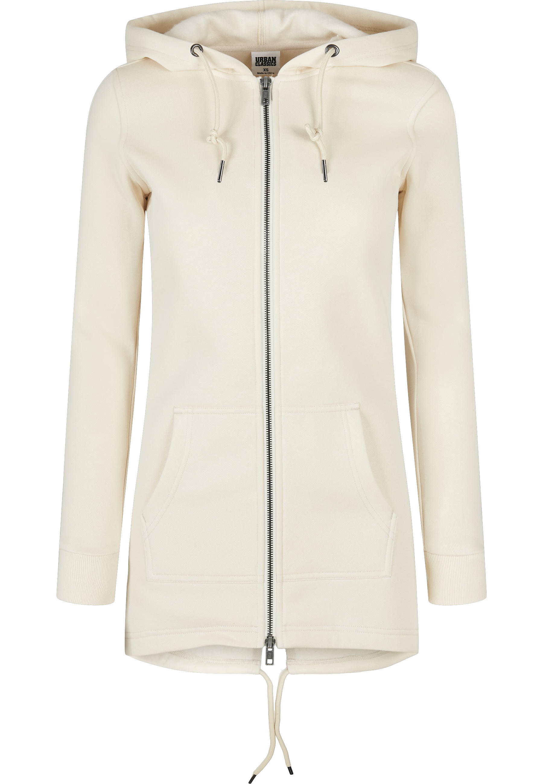 URBAN CLASSICS Sweatjacke "Urban Classics Damen Ladies Sweat" 1 Stk. günstig online kaufen
