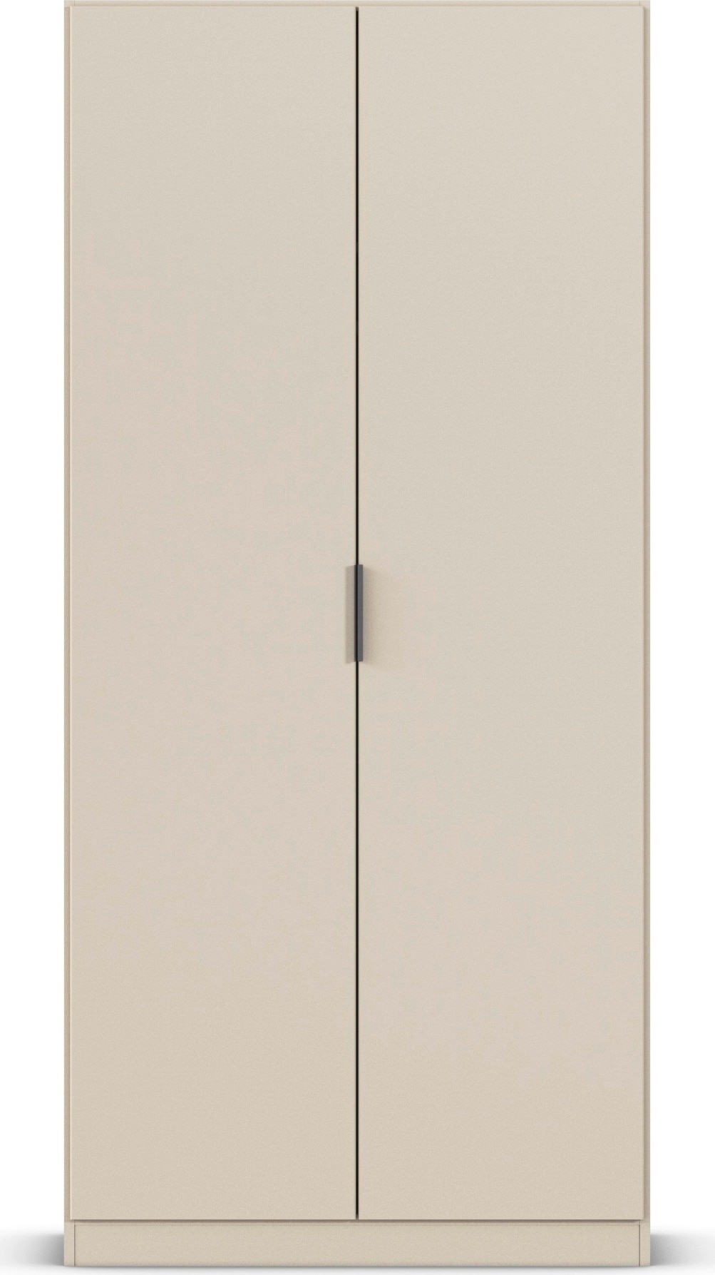 rauch Kleiderschrank »Drehtürenschrank Schrank Garderobe Ankleide Schlafzimmer LAGOA« 3 verschiedene Ausstattungen BASIC/CLASSIC/PREMIUM (inkl. SOFT-CLOSE),  moderne Kantengriffe aus Metall, optional mit Aufsatz MADE IN GERMANY