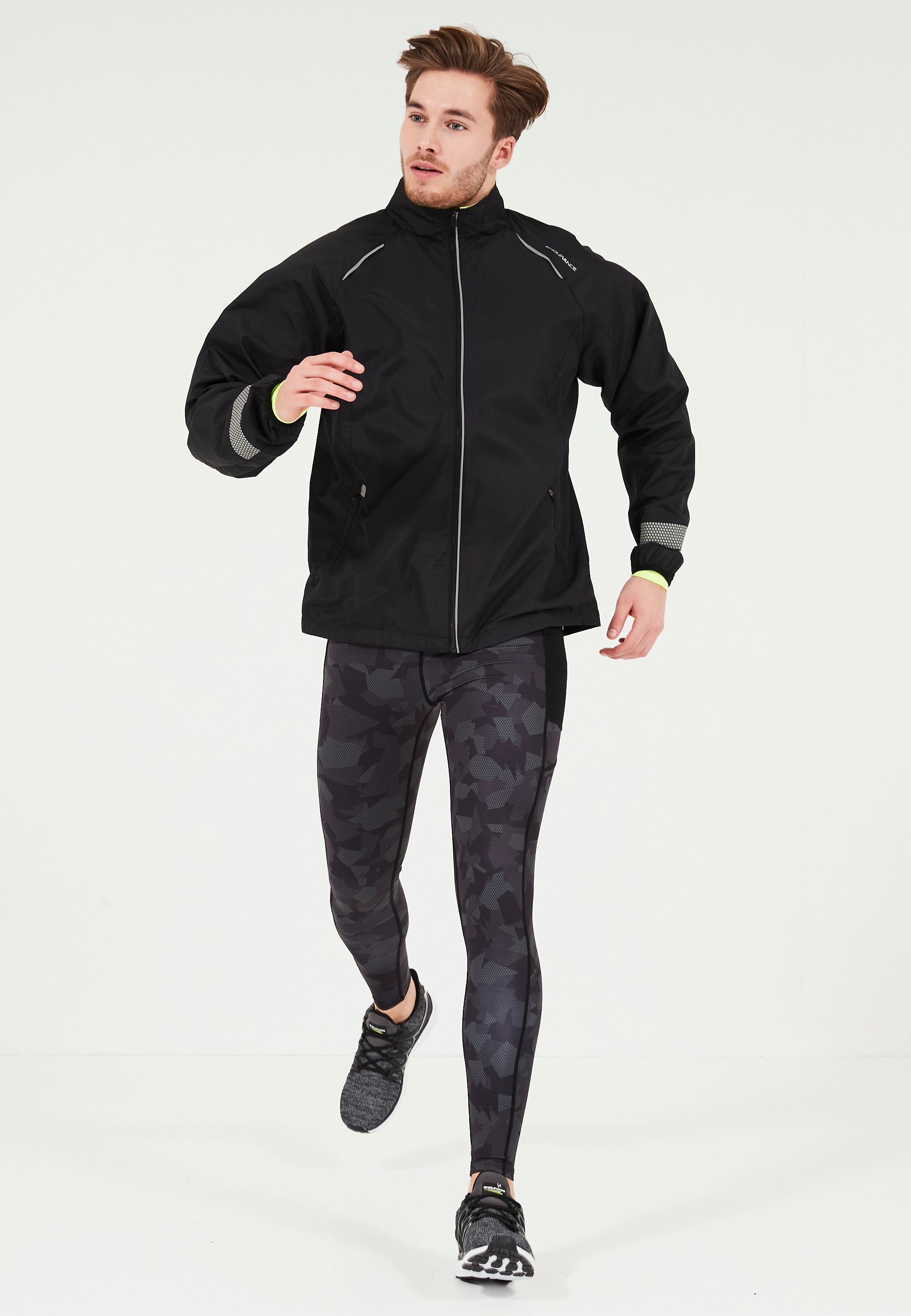 ENDURANCE Laufjacke »Earlington«, mit extra großen reflektierenden Elementen