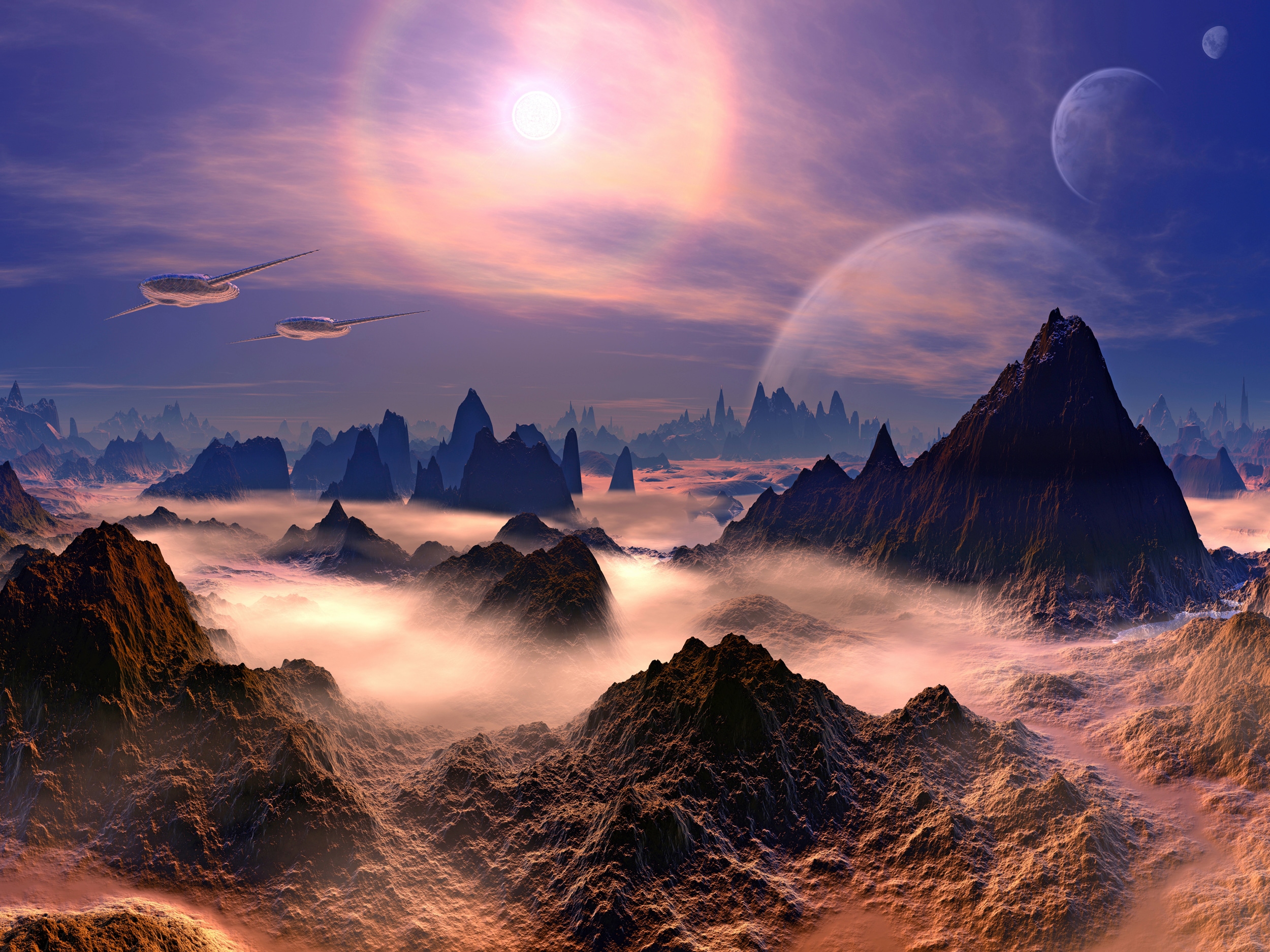 Papermoon "PLANETEN-FUTURISTISCH WELTRAUM MOND GALAXIE UNIVERSUM"