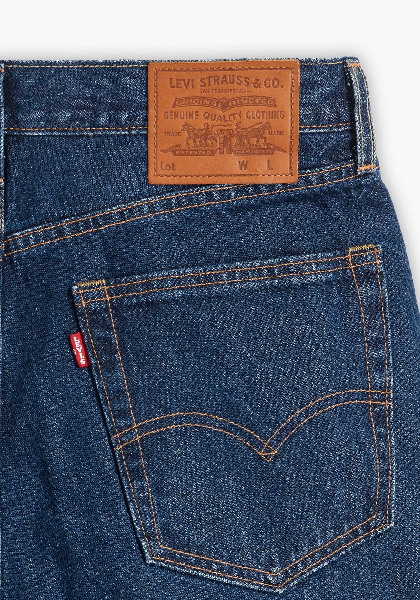 Levi's® Straight-Jeans »551Z AUTHENTIC«, mit Lederbadge