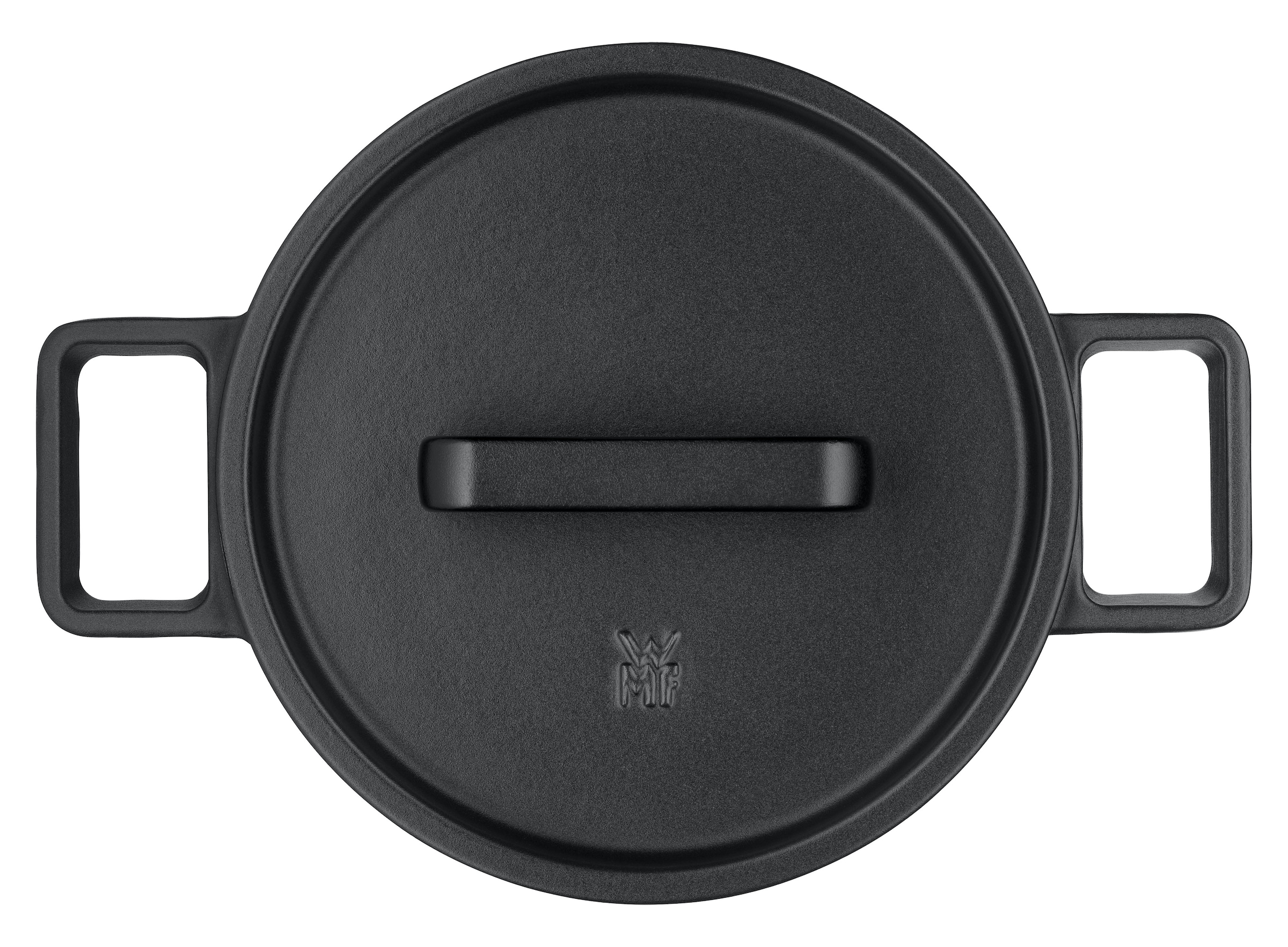 WMF Bräter »Flavour, Ø 22 cm«, Gusseisen, 4,3 Liter, Gusseisen-Kochgeschirr, Deckel mit Kondensationsnoppen