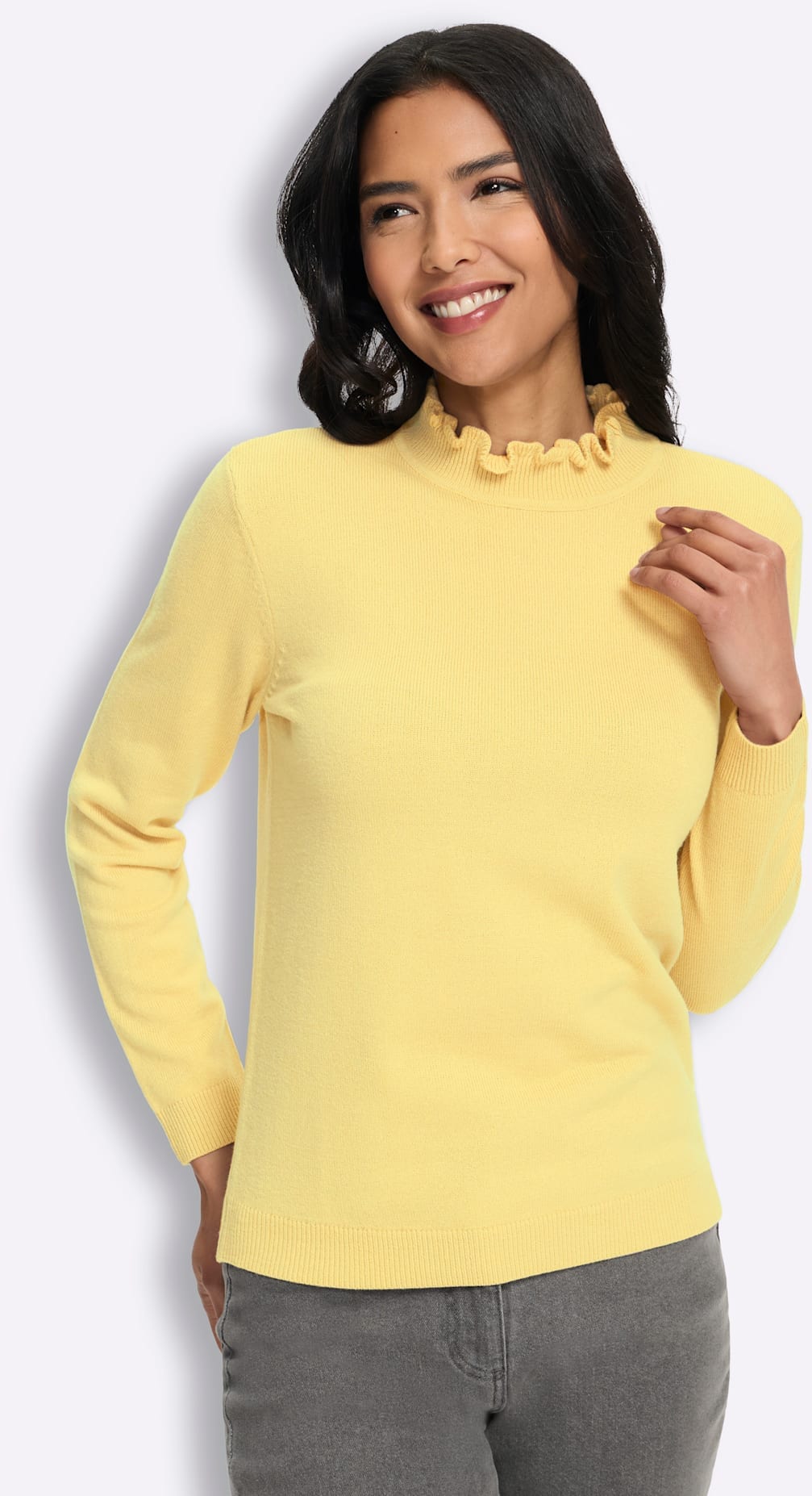 Classic Basics Stehkragenpullover "Stehkragen-Pullover"