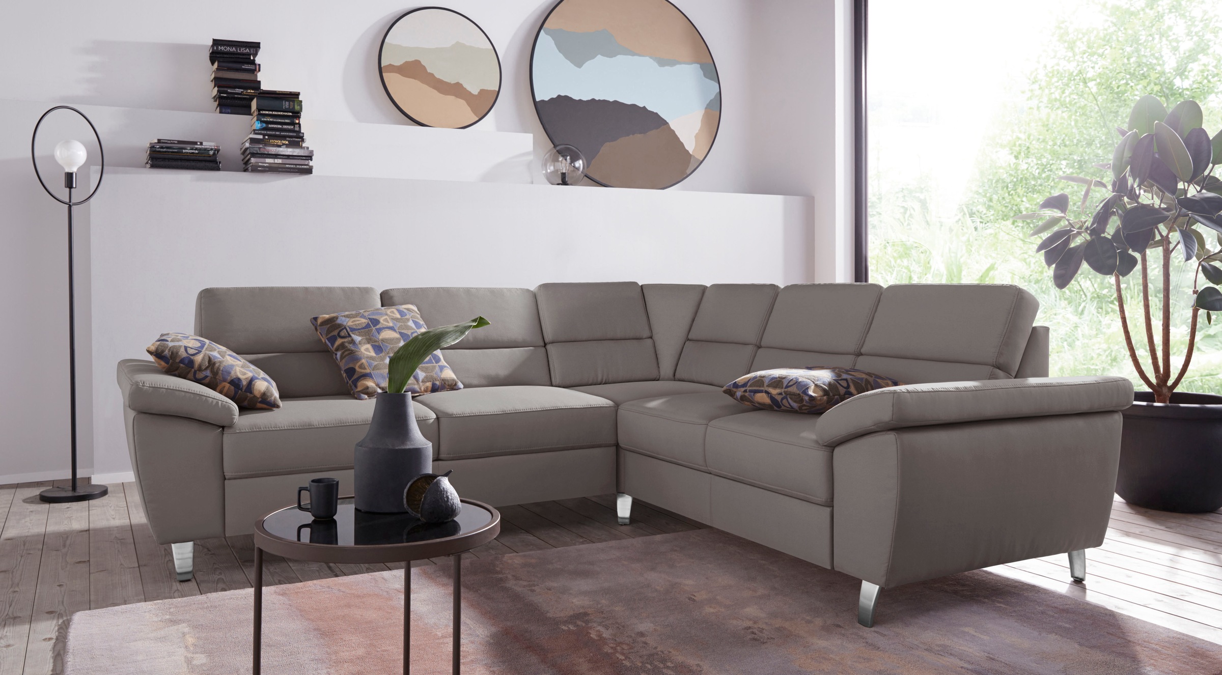 sit&more Ecksofa "Sorano L-Form", wahlweise mit Bett- und Relaxfunktion, in günstig online kaufen