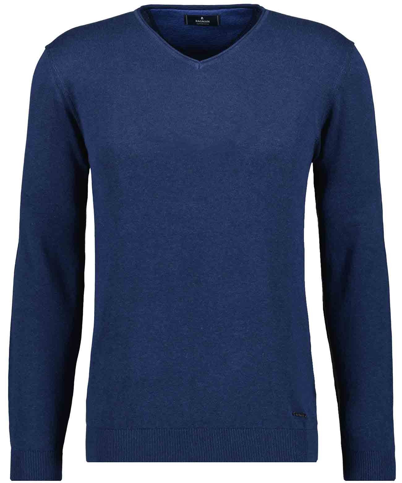 RAGMAN V-Ausschnitt-Pullover