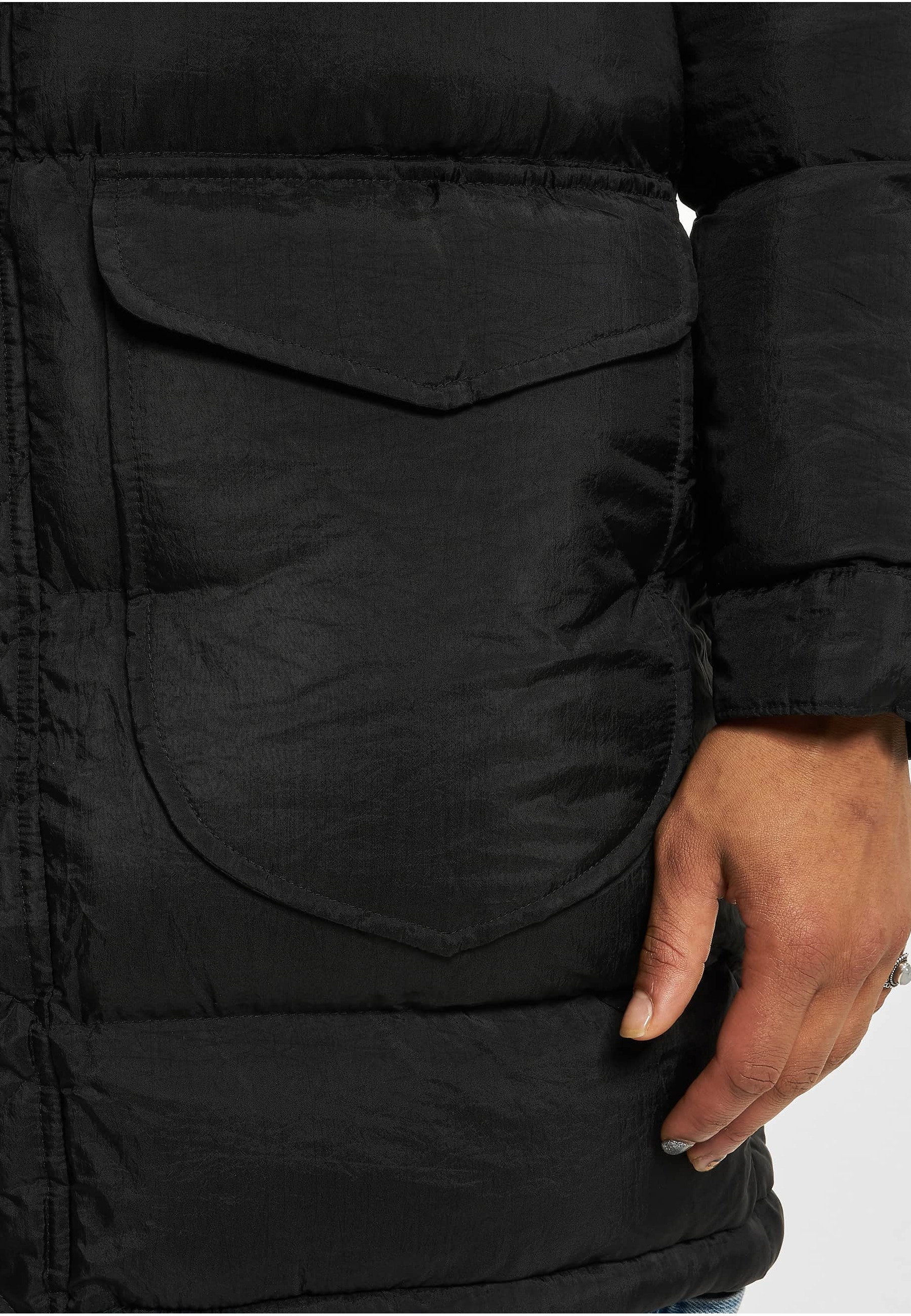 2Y Premium Winterjacke »2Y Premium Herren 2Y Long Puffer Jacket« 1 Stk. tlg. mit Kapuze