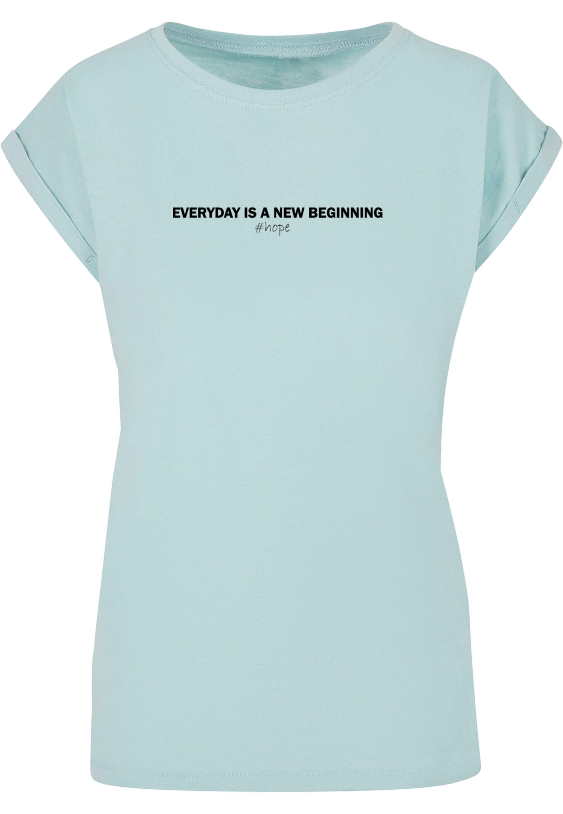 Merchcode T-Shirt "Merchcode Damen Ladies Hope Extended Shoulder Tee", (1 t günstig online kaufen