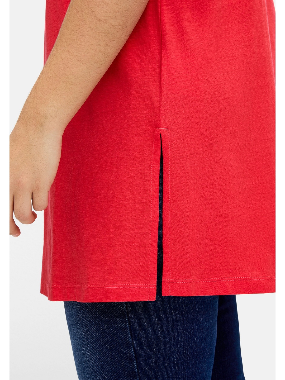 Sheego Longtop »Große Größen«, mit Knotendetail am Träger