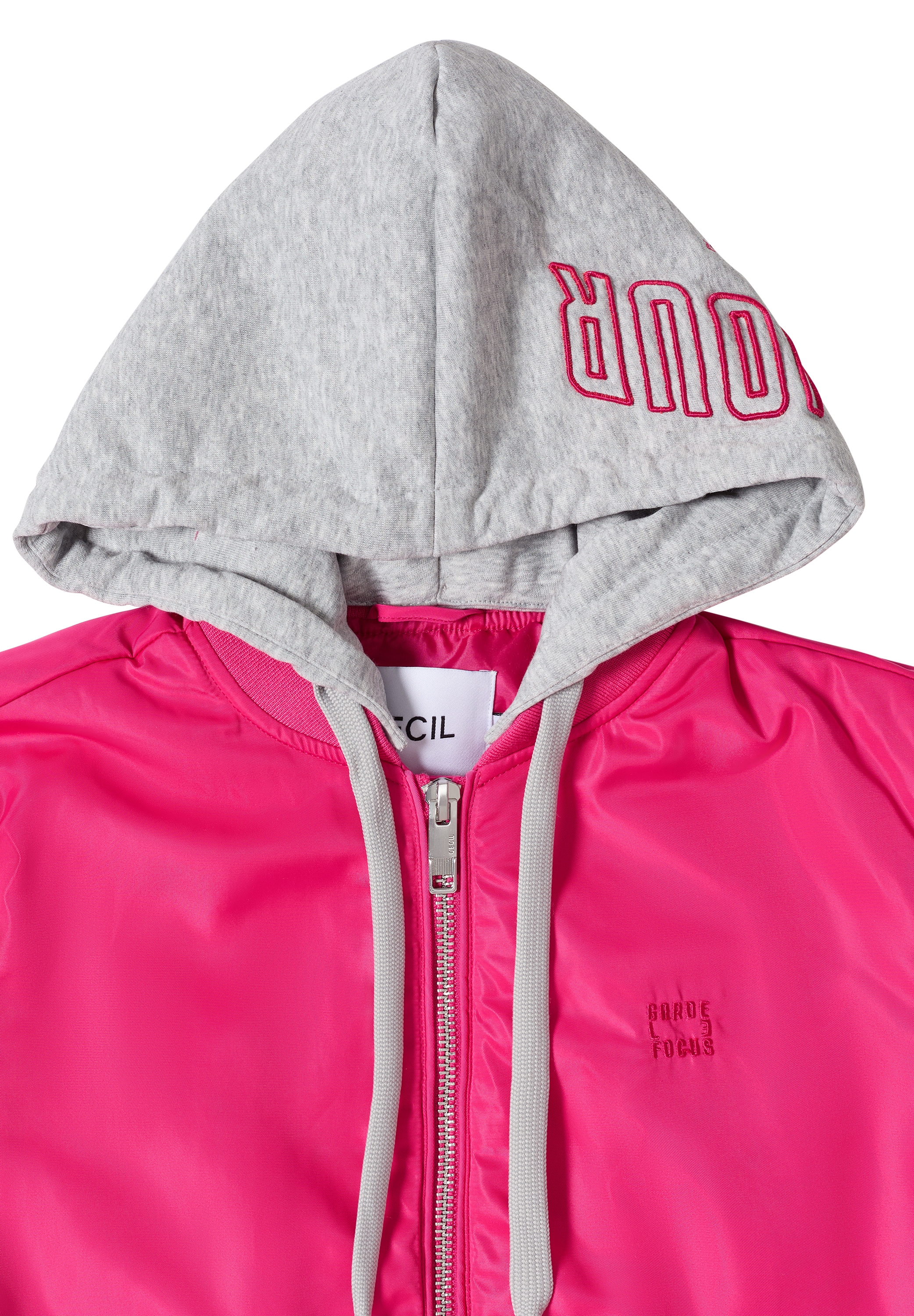 Cecil Blouson mit Kapuze im Hoodie-Style