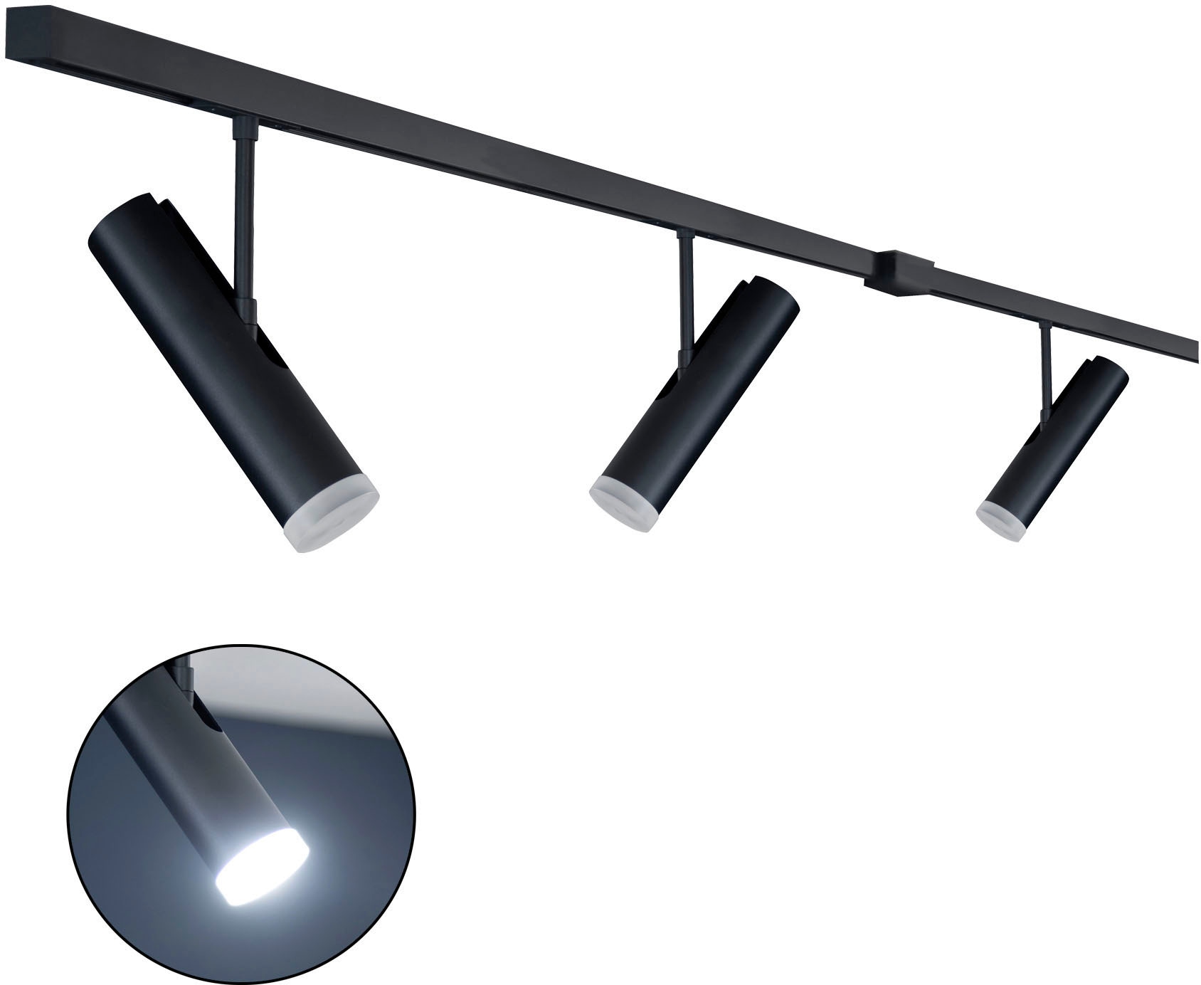SCHÖNER WOHNEN-Kollektion Deckenleuchte »HV-TRACK LINA«, Leuchtmittel LED-Board | LED fest integriert, Starterset, kein Suchen nach passenden Komponenten notwendig