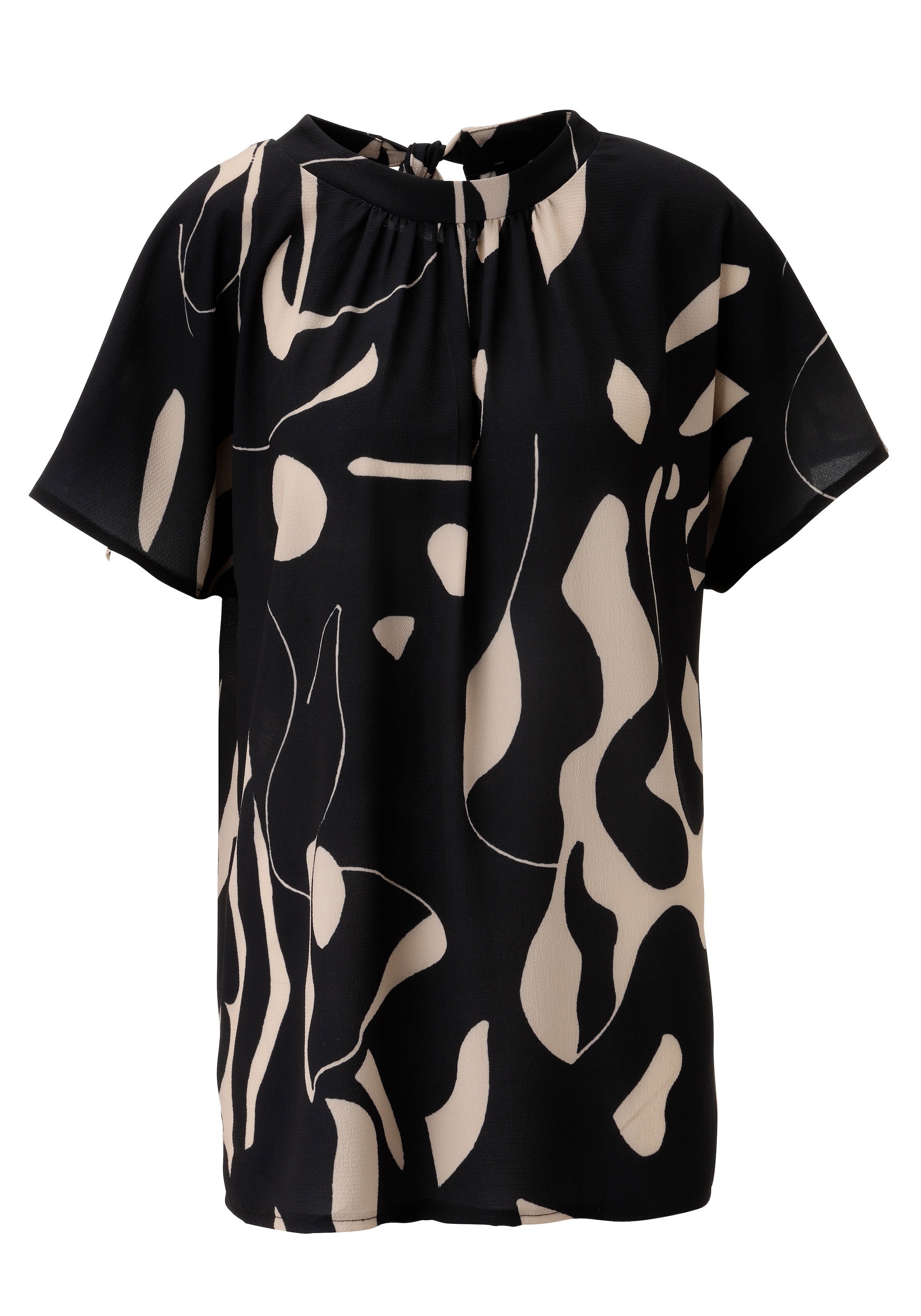 Aniston SELECTED Kurzarmbluse, in extra weiter Form - NEUE KOLLEKTION