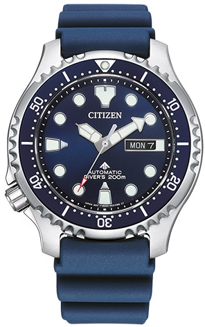 Citizen Automatikuhr »Promaster Marine, NY0141-10LE«, Armbanduhr, Herrenuhr, Damenuhr, Taucheruhr, bis 20 bar wasserdicht