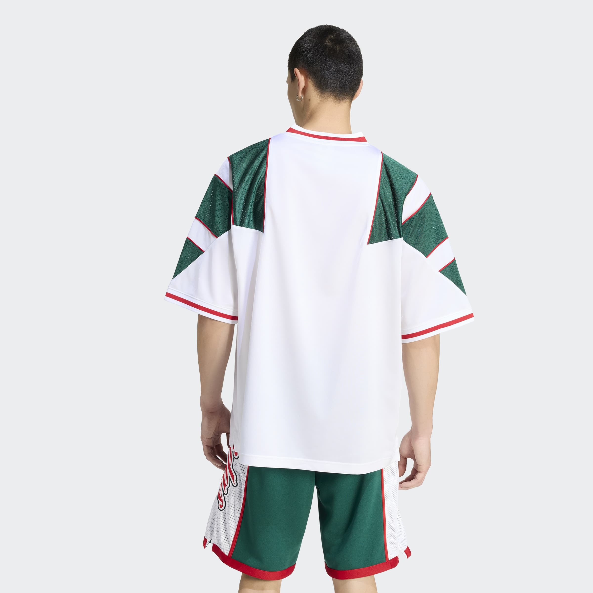 adidas Originals T-Shirt »JSY« für Erwachsene, mit V-Ausschnitt, ohne Verschluss, aus Polyester