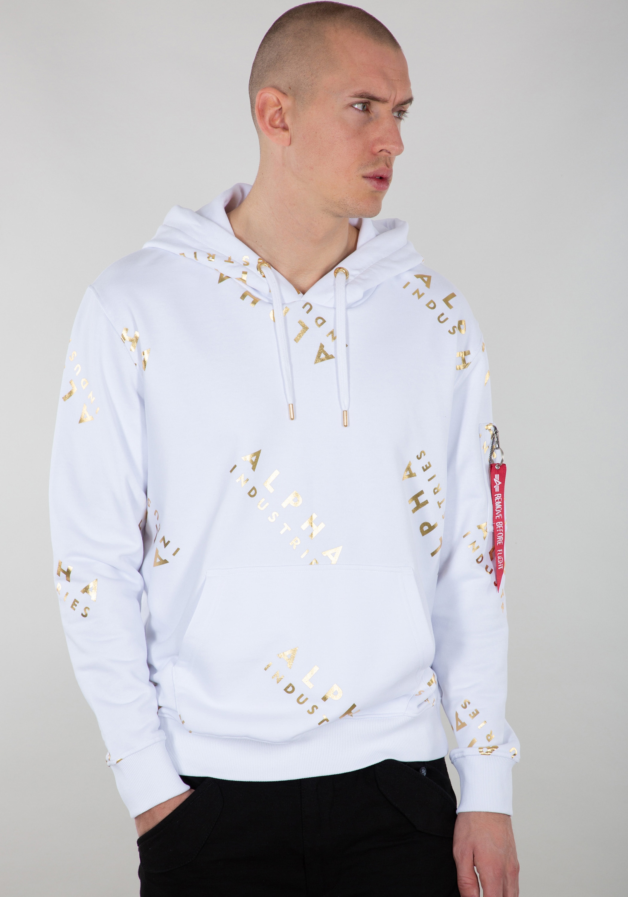 Alpha Industries Hoodie "Alpha Industries Men - Hoodies AOP Hoodie Foil Pri günstig online kaufen