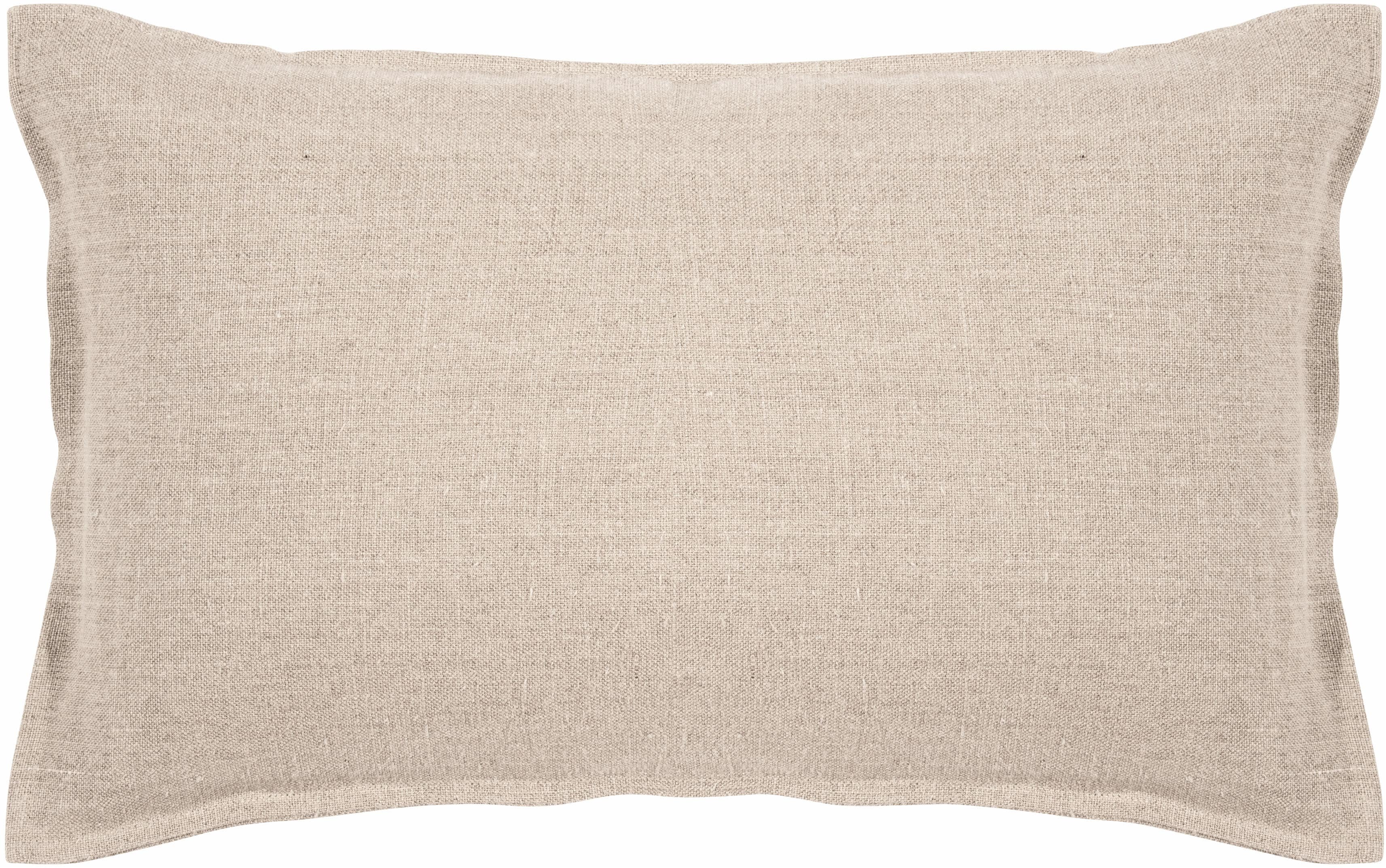PAD Dekokissen "COLETTE, Kissenhülle, Made in Europe" handgefertigt, 100% Leinen, Uni Farben, 30x50 cm oder 40x40 cm