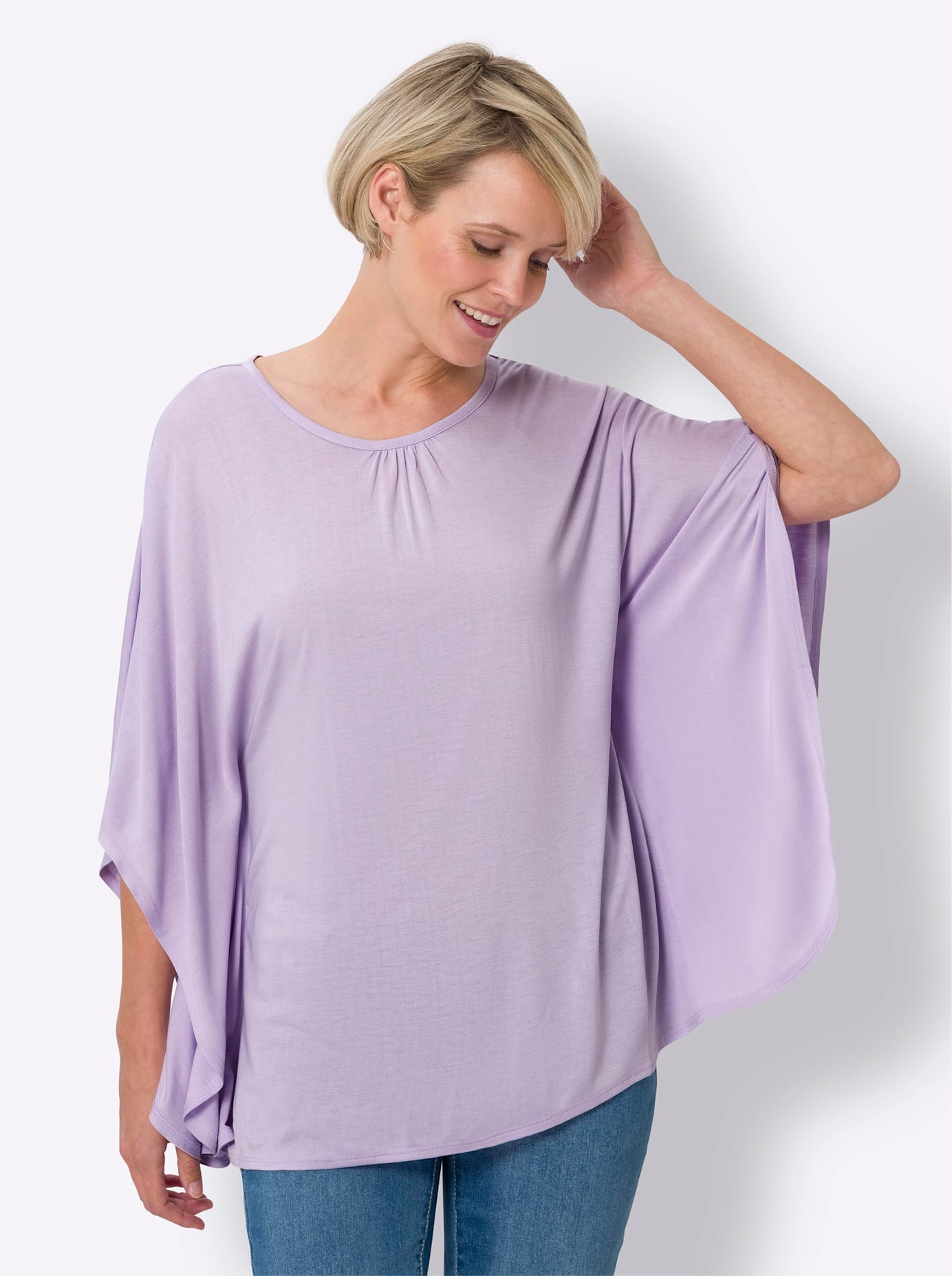 Classic Basics Fledermausshirt »Shirttunika«, (1 tlg.)