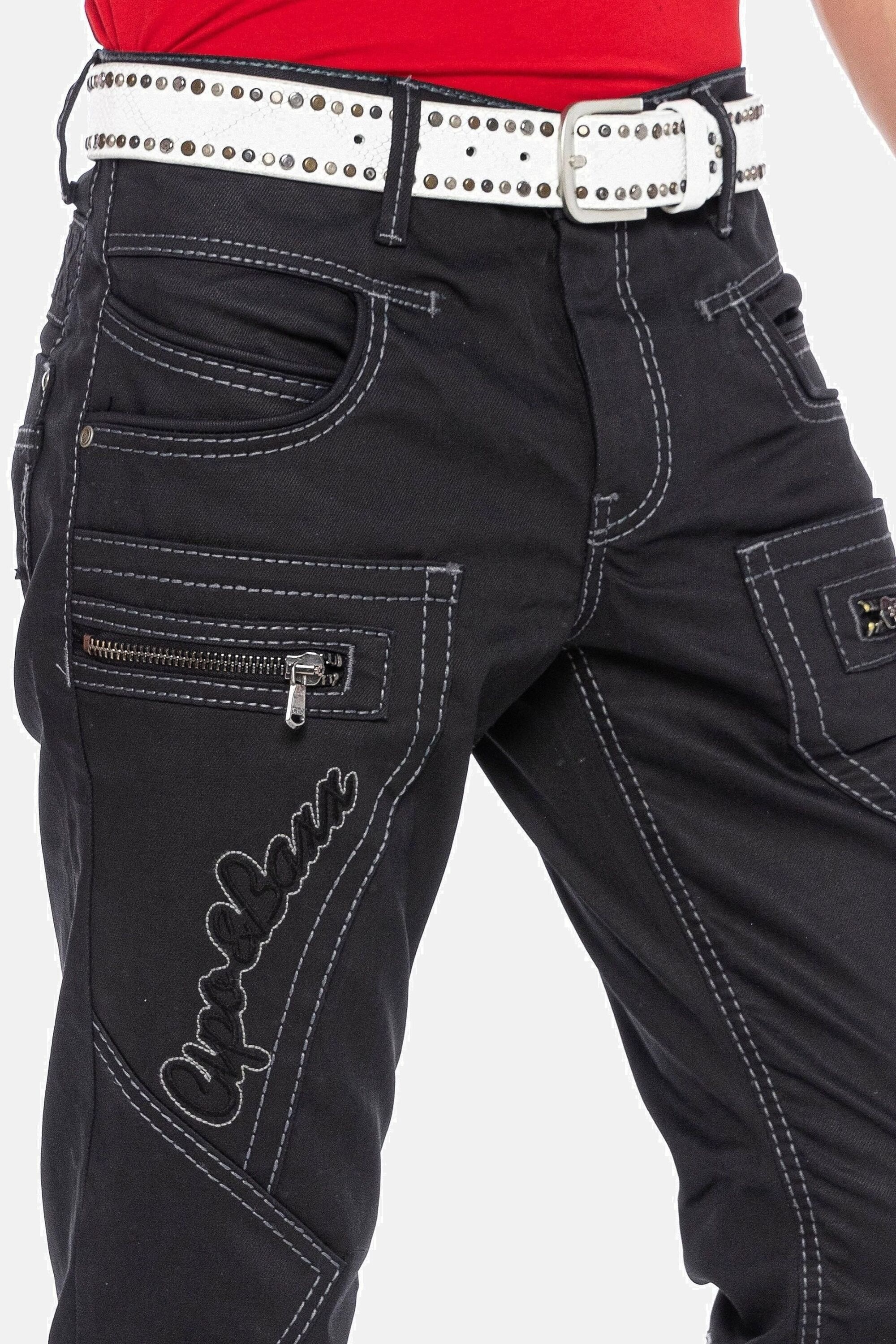 Cipo & Baxx Regular-fit-Jeans »Jeans«, in Regular-Fit, CD-193