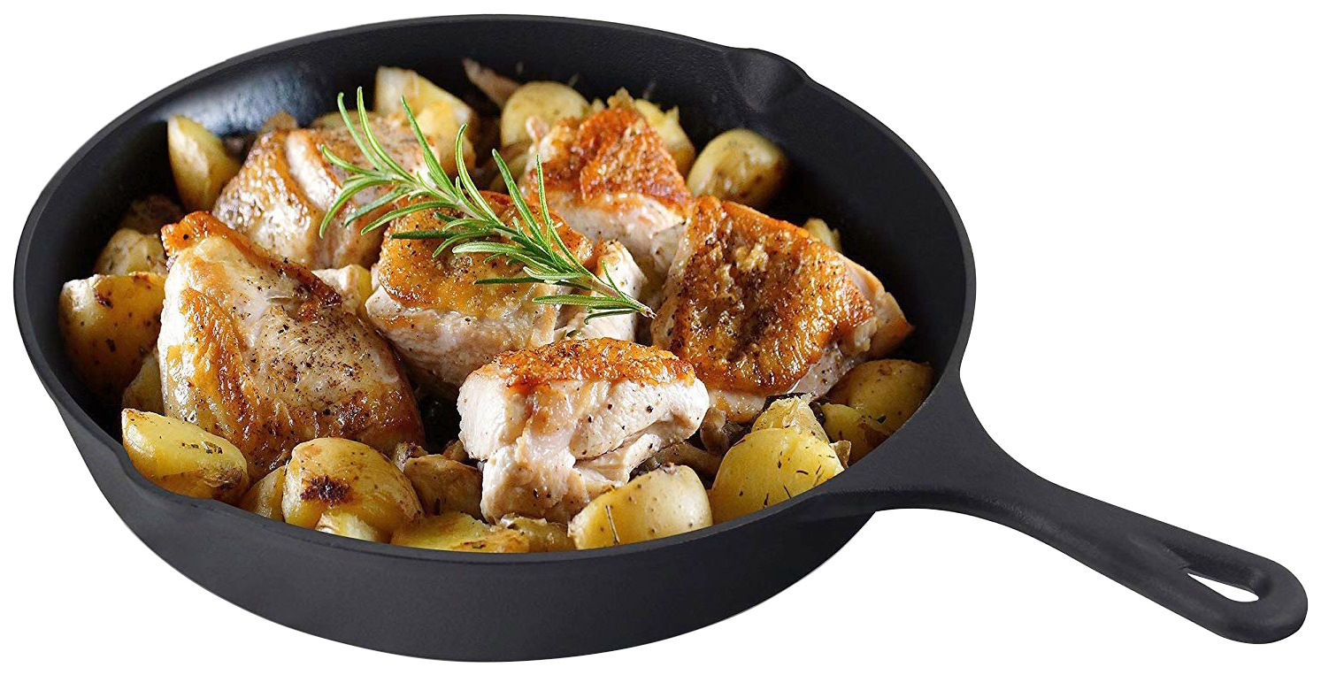 Jim Beam BBQ Grillpfanne Gusseisen 3 Stk. tlg. 15,8 / 19,7 / 24,8 cm Durchm günstig online kaufen