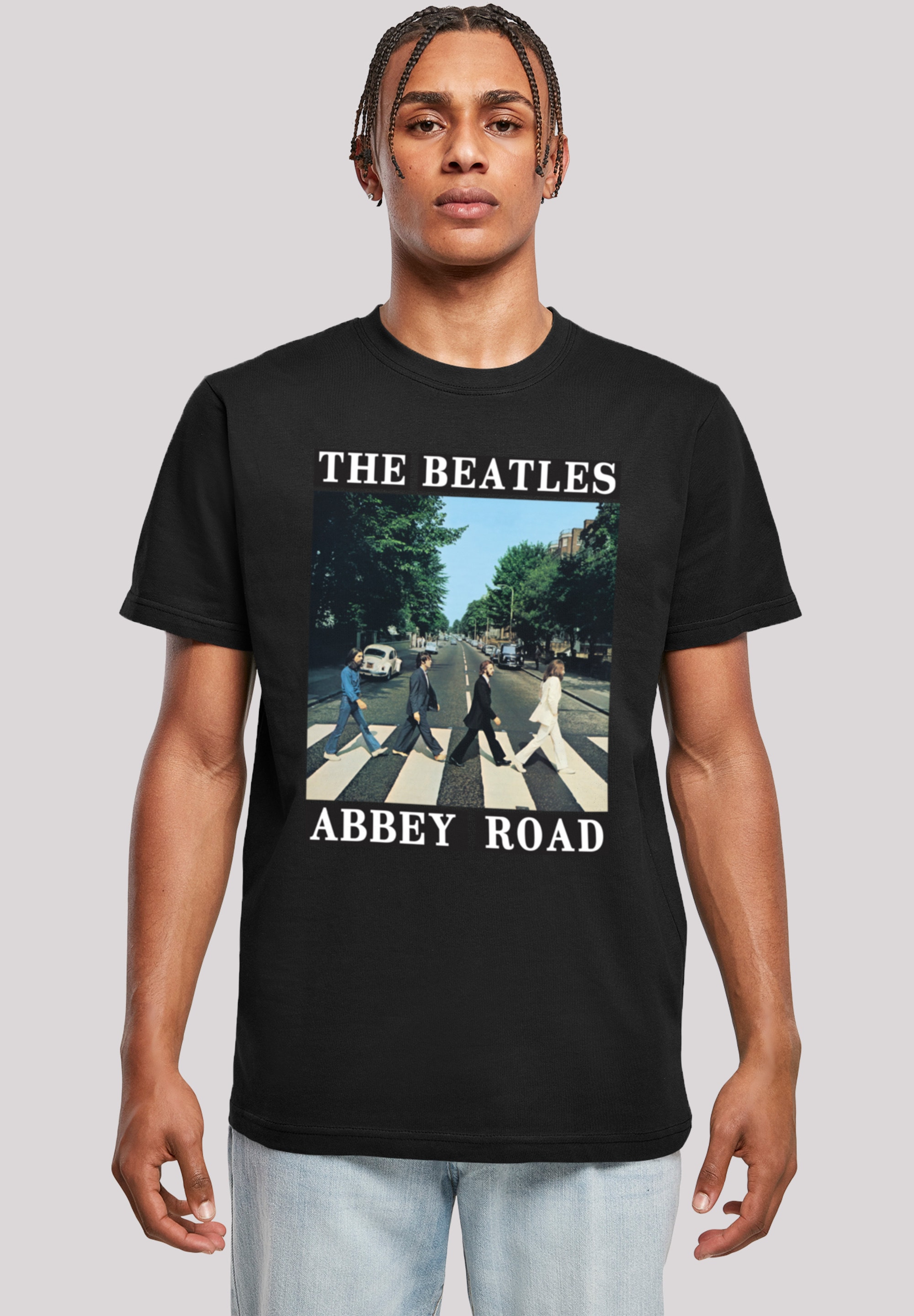 Print ▷ T-Shirt Abbey F4NT4STIC BAUR | für Band Beatles »The Road«,