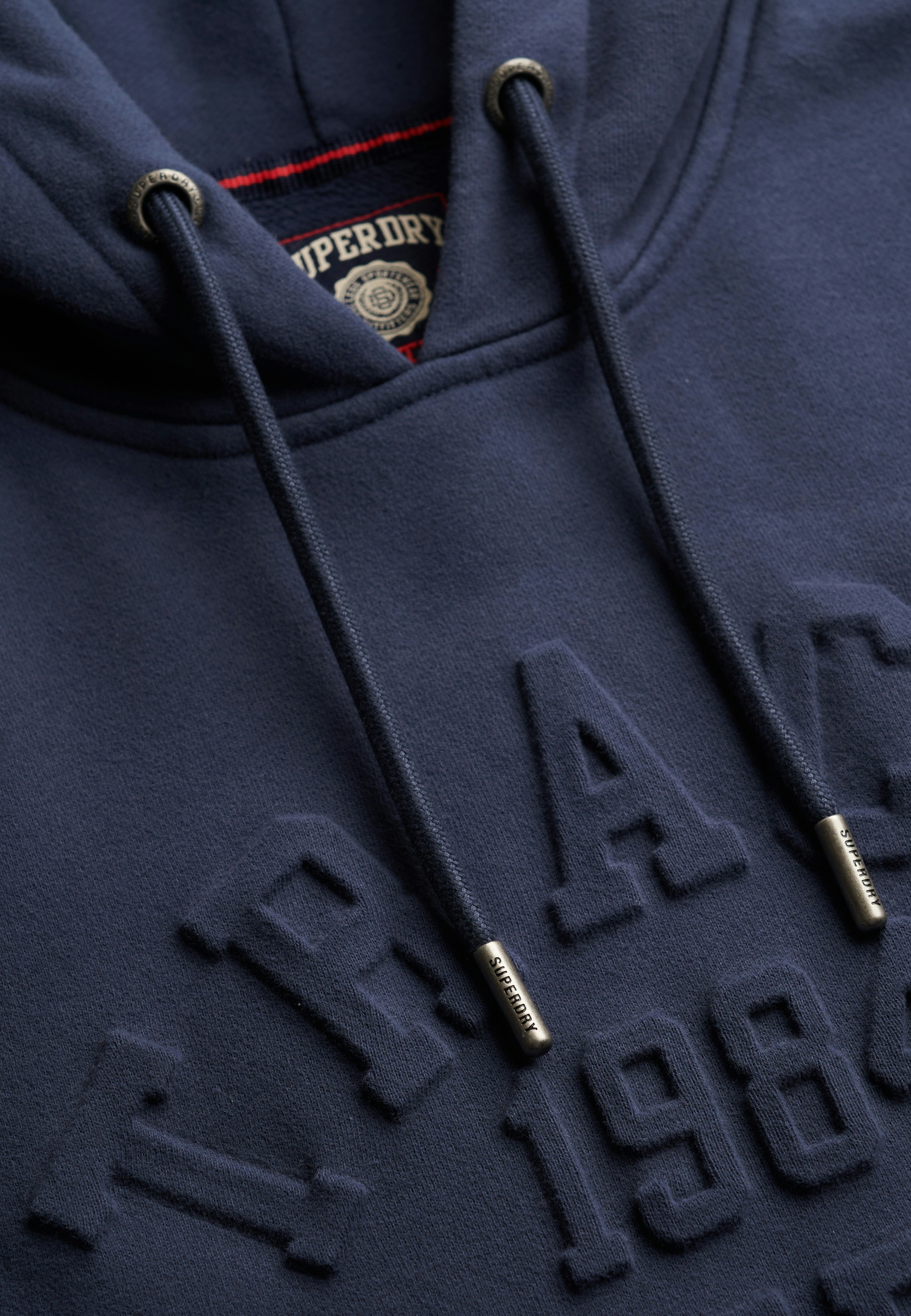 Thumbnail - Superdry Kapuzensweatshirt "ATHLETIC EMBOSS RELAXED HOOD"