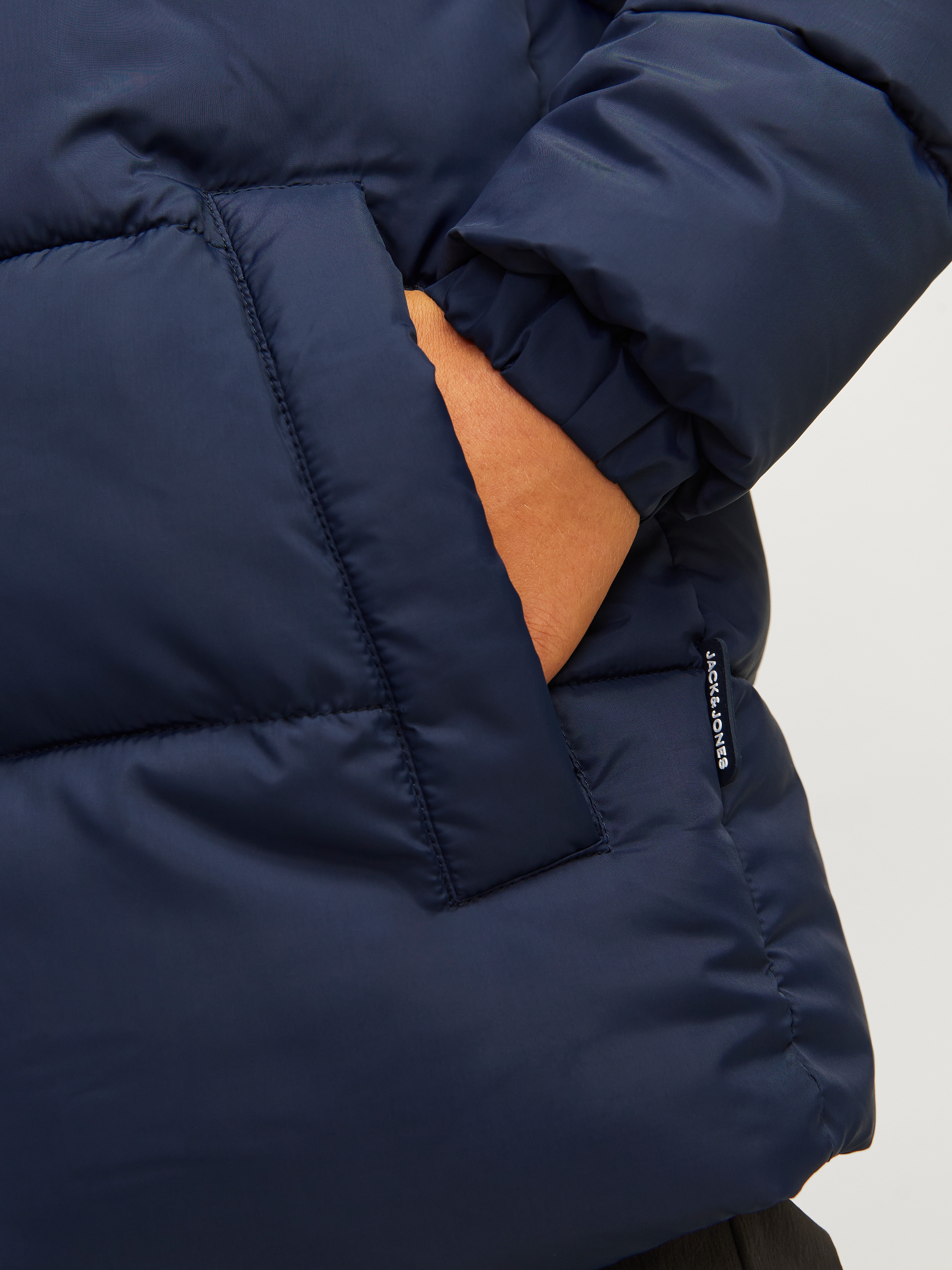 Jack & Jones Junior Outdoorjacke »JJMOON STAND COLLAR PUFFER JNR«, ohne Kapuze