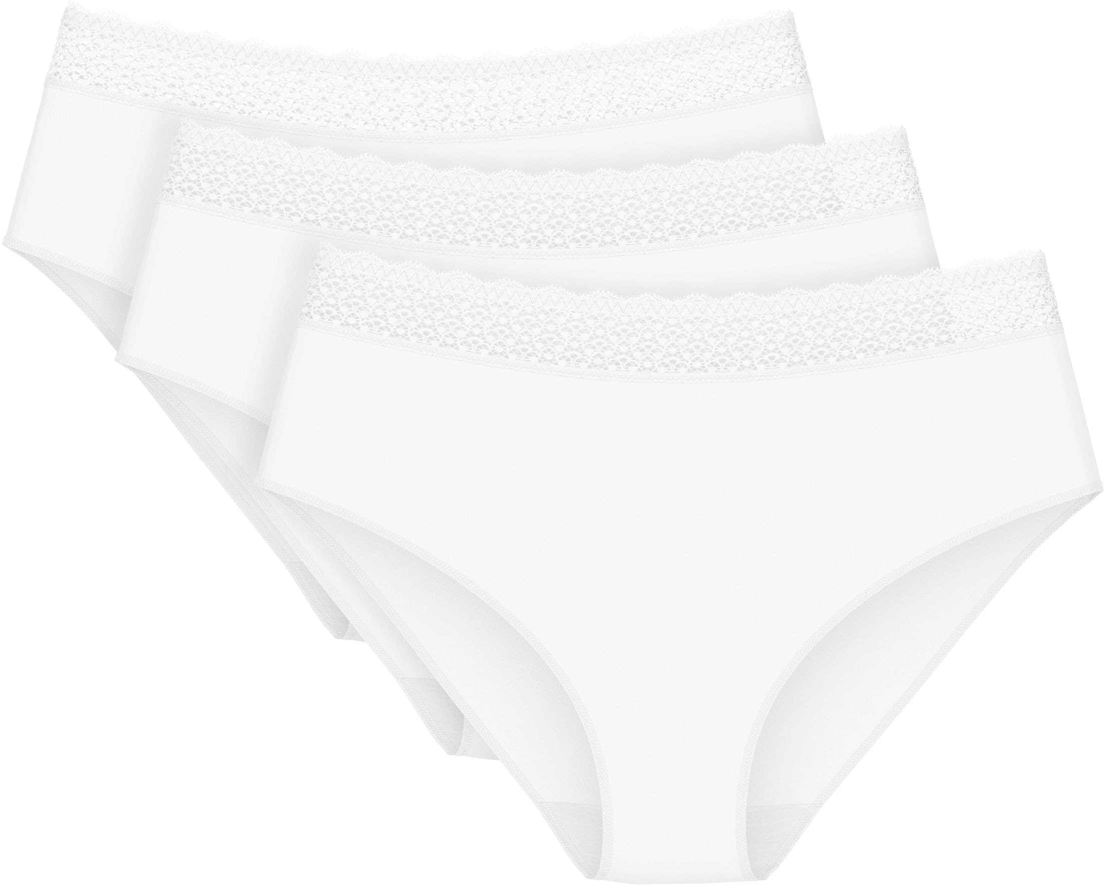 Triumph Slip "Feel of Modal Midi 3P" 3er Pack, 3 sehr weich, höherer Schnit günstig online kaufen