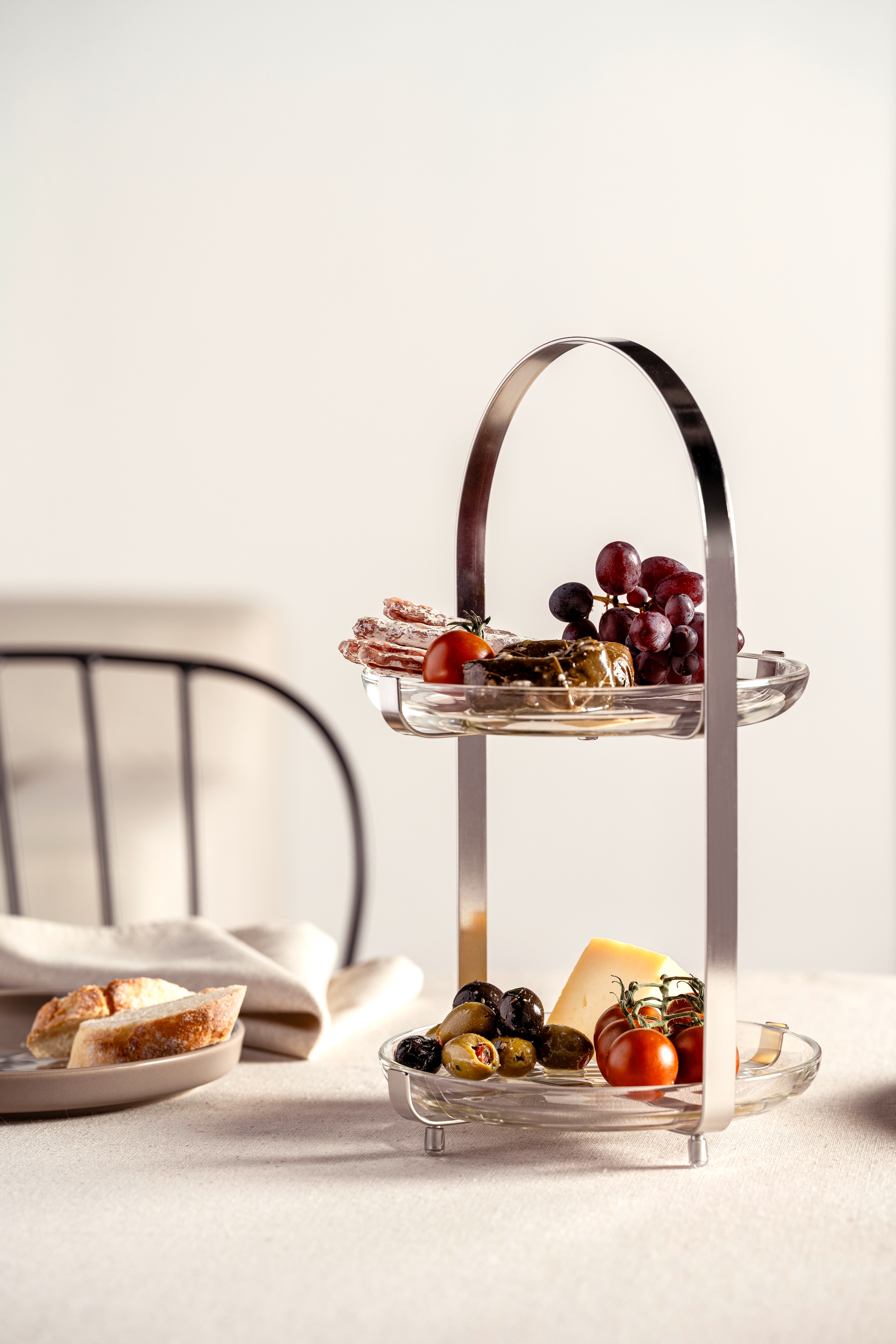 LEONARDO Etagere »CUCINA, 2 stufig - Höhe 32 cm«, Servieretagere mehrstöckig, zum Servieren und Präsentieren