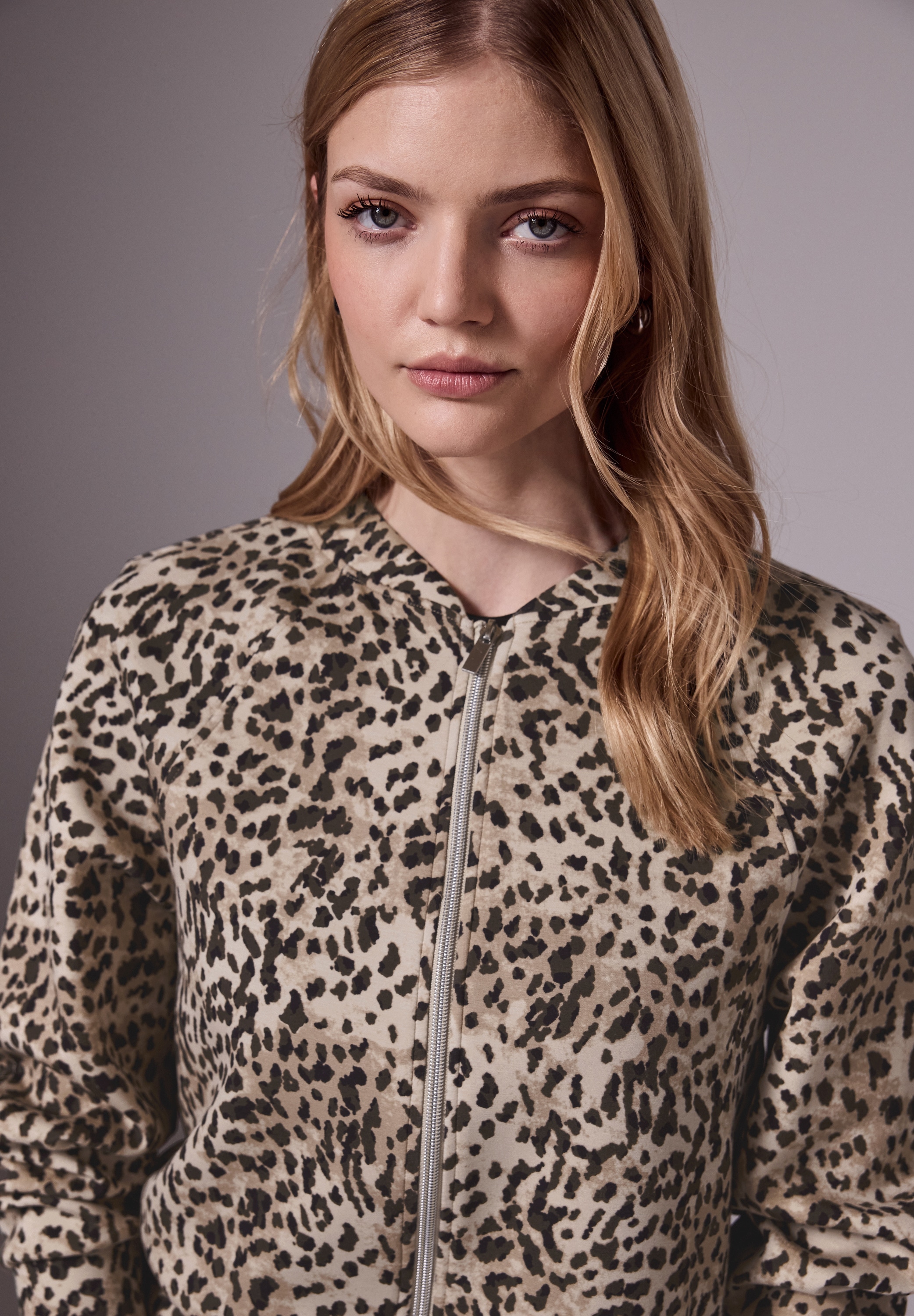 STREET ONE STUDIO Blouson ohne Kapuze mit Elastiksaum