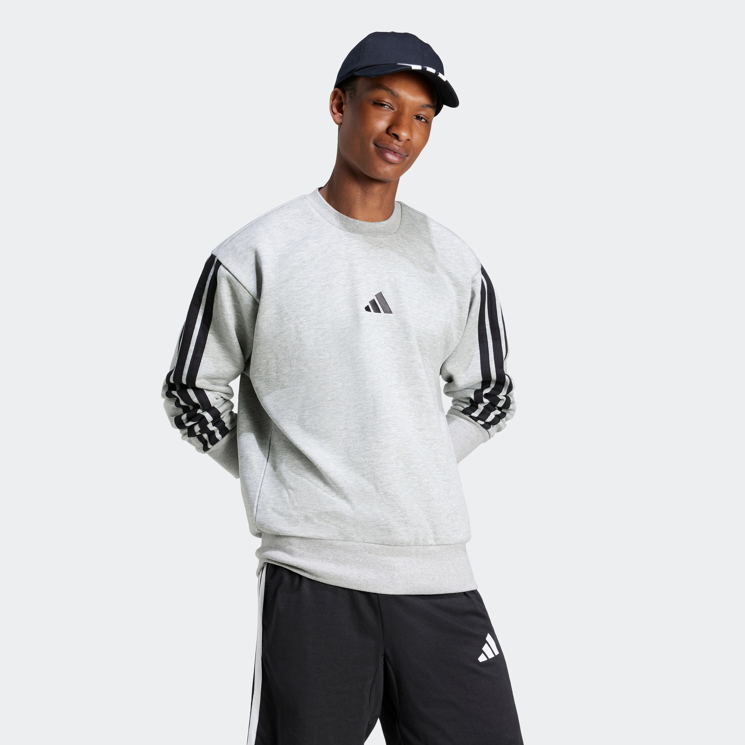 adidas Sportswear Sweatshirt "M 3S FL SWT" günstig online kaufen