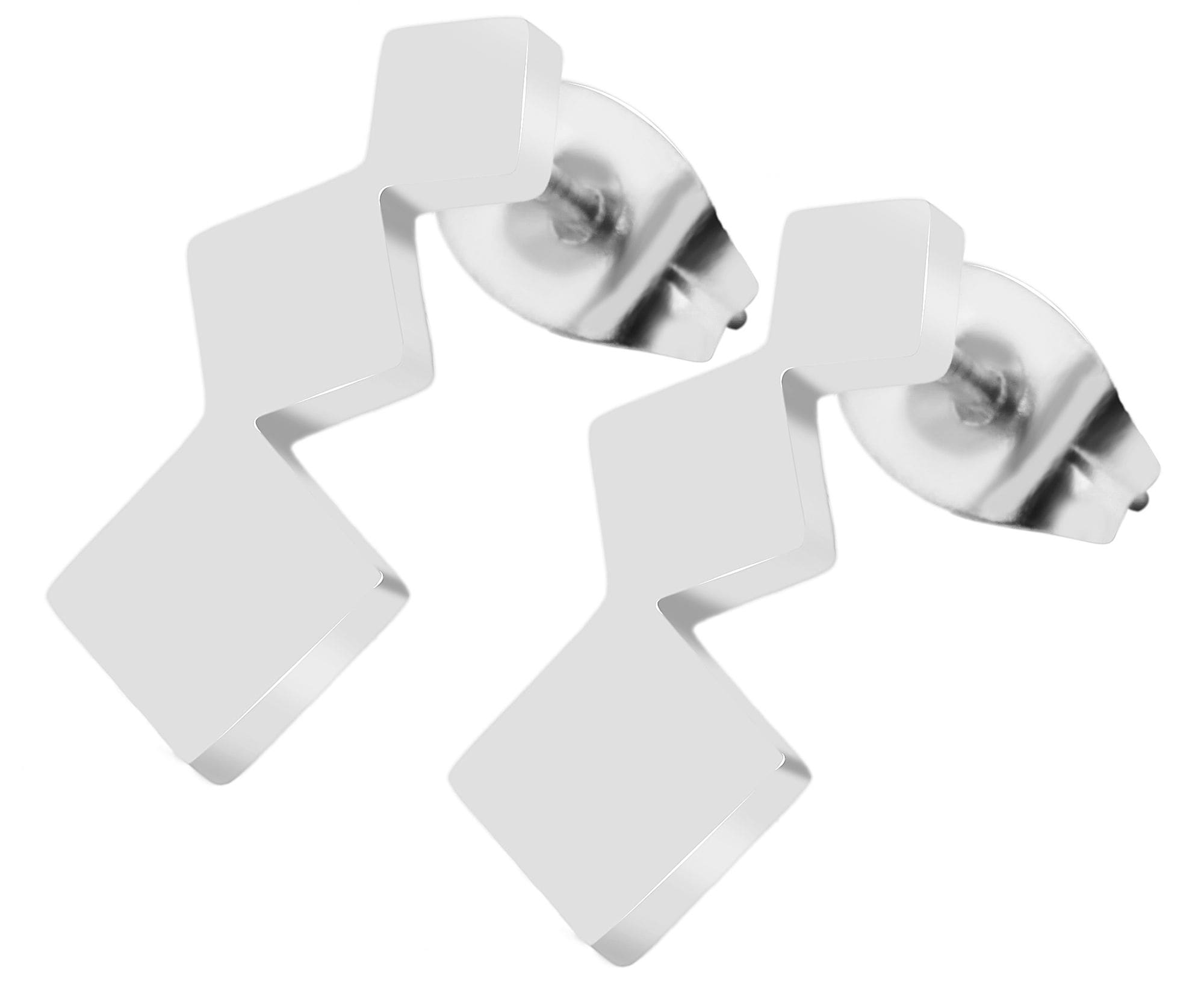 Adelia´s Paar Ohrhänger "Damen Ohrringe – Ohrstecker aus Edelstahl" Perfekt günstig online kaufen