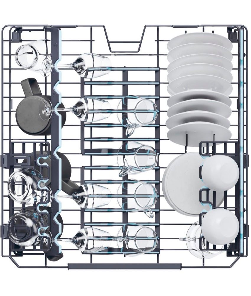 Haier vollintegrierbarer Geschirrspüler I-PRO SHINE SERIE 4 »XS 6B0M3PDB«, 16 Maßgedecke
