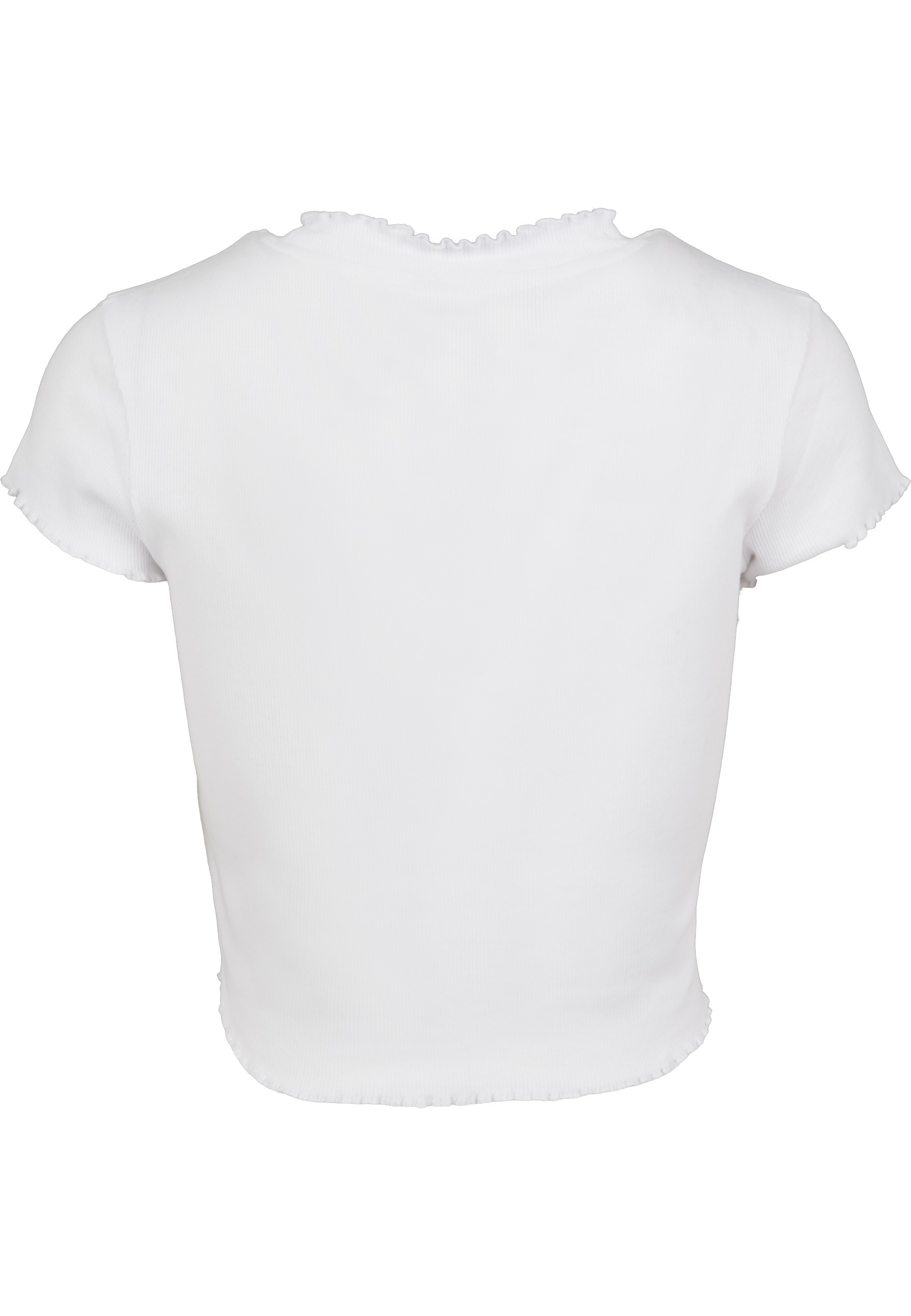 URBAN CLASSICS T-Shirt »Urban Classics Damen Ladies Cropped Rib Tee« 1 Stk.