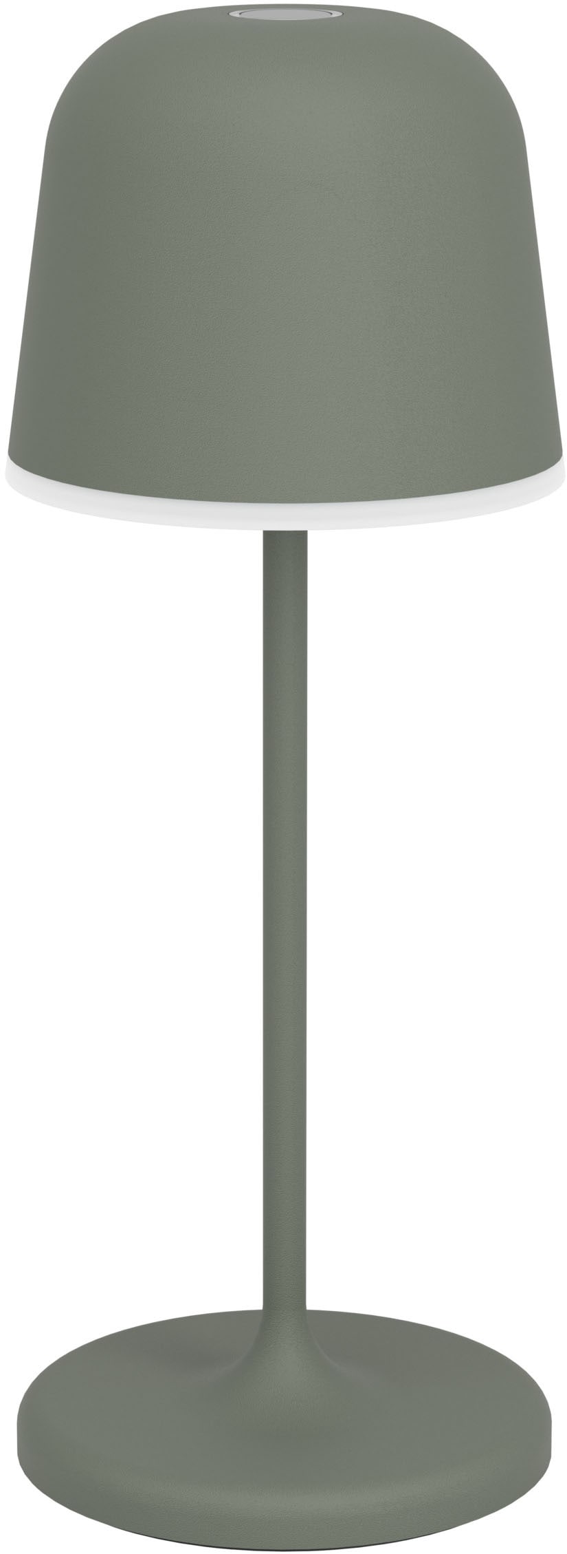 EGLO Tischleuchte »MANNERA-S Tischlampe - Alu, Stahl - LED - 1,8W - IP54« LED-Modul 1 Stk. Neutralweiß | Warmweiß Akku Tischleuchte, Außentischleuchte, Gartenlampe, H20 x Ø7,5 cm