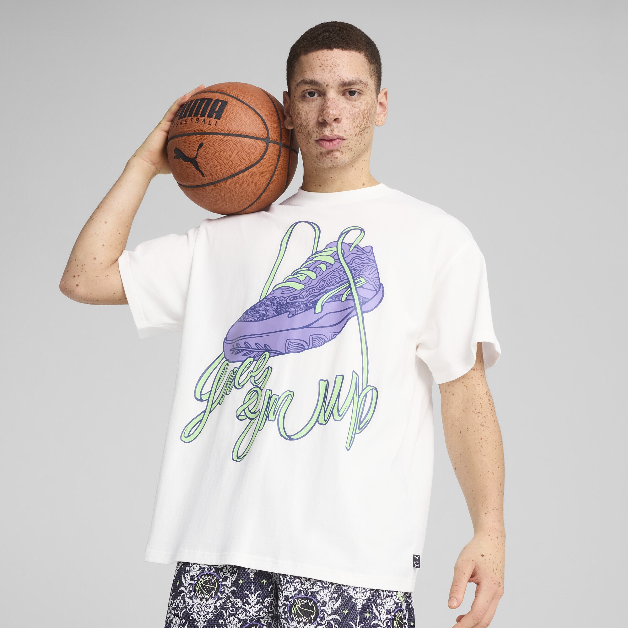 PUMA Trainingsshirt »Lace Em Up Oversized Basketballshirt Erwachsene«