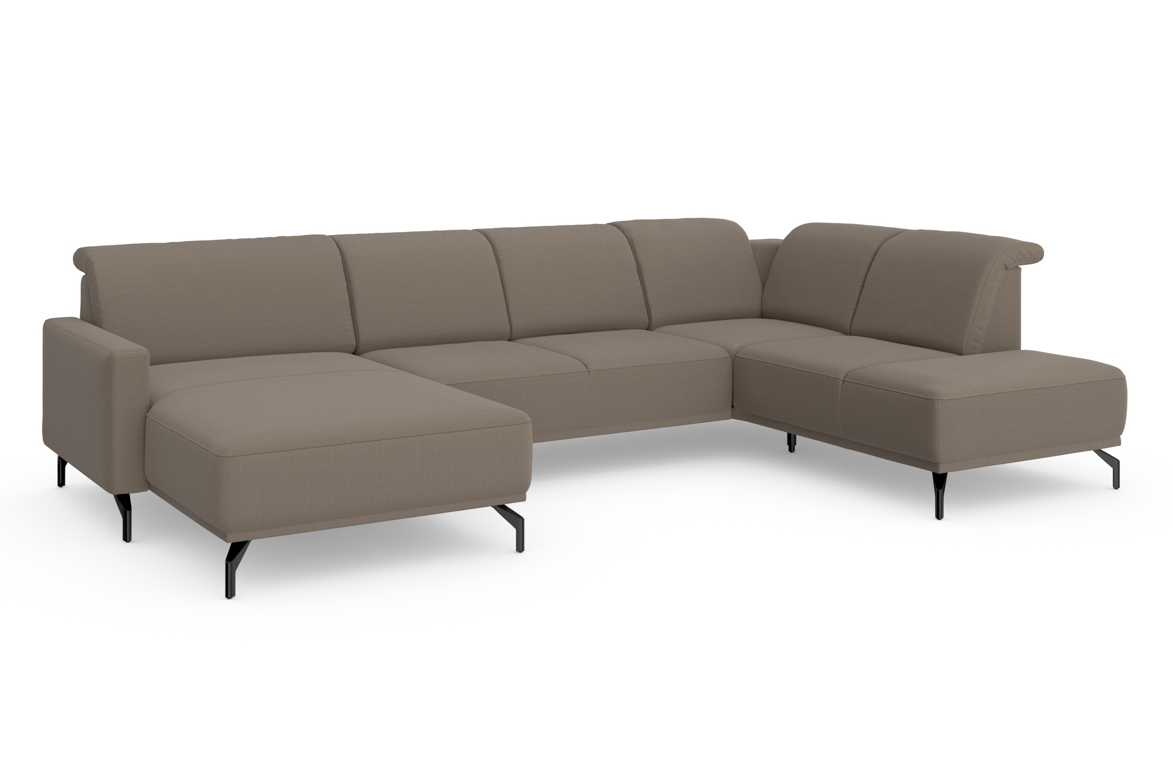 Thumbnail - sit&more Wohnlandschaft "Bailando U-Form" wahlweise mit Kopfteilverstellung und Vorziehsitz, motorisch