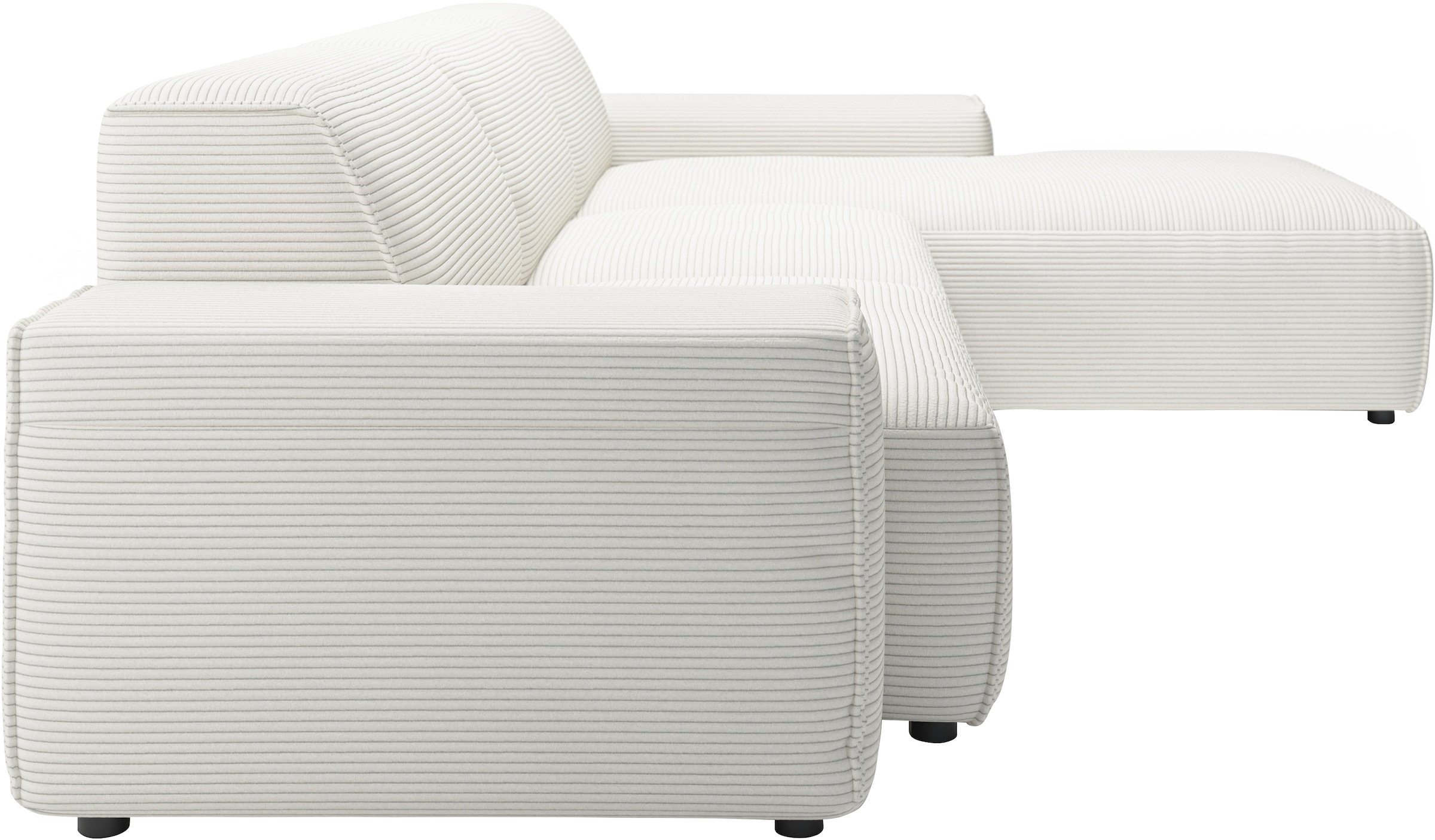 andas Ecksofa »Glimminge auch in Breitcord, Feincord, Bouclé + Easy care-Bezug«, L-Form, Breite 294, Zierkissen