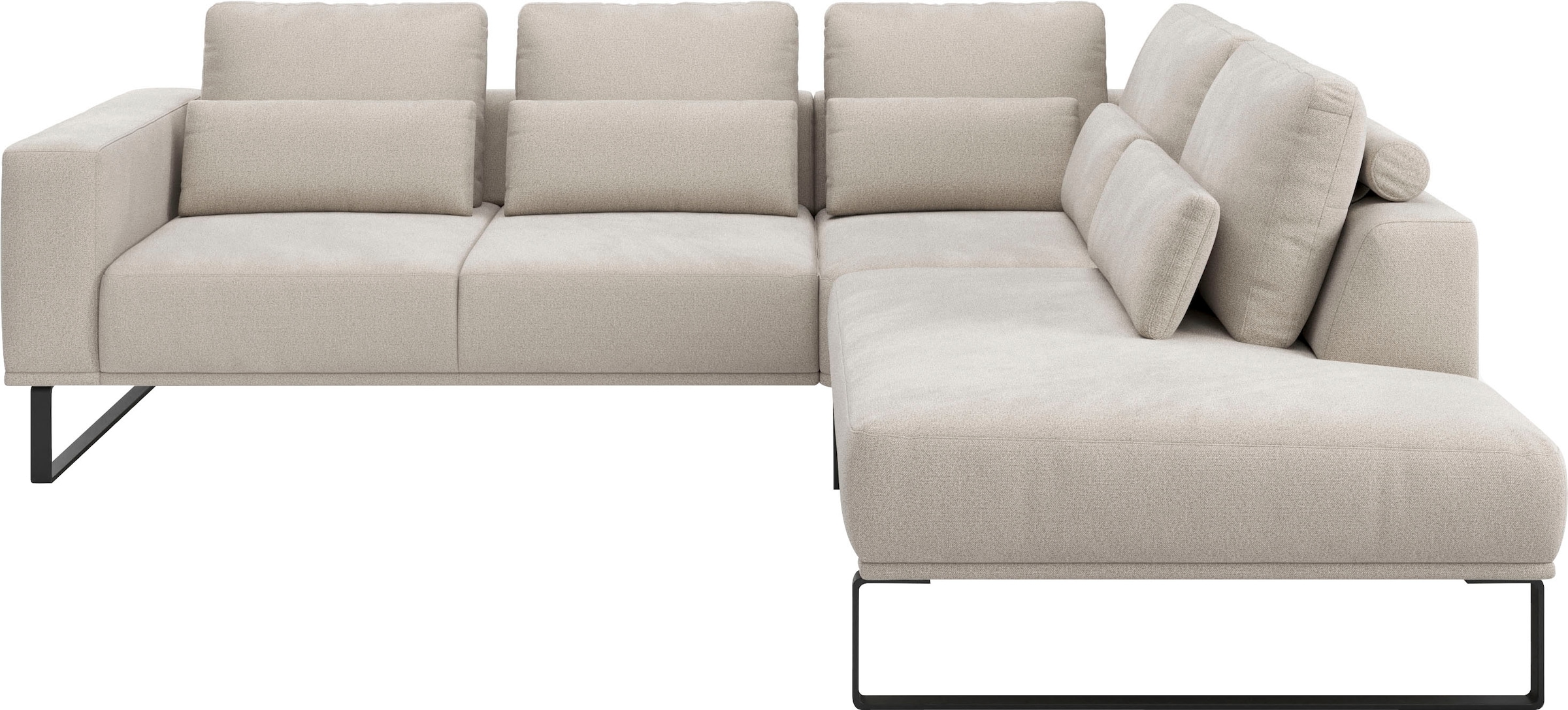 Musterring Ecksofa "JUSTB PM100, stilvoller Lounge-Komfort von Musterring" Kollektion Bettina Zimmermann, optionaler Sitzvorzug & Fuß-Auswahl