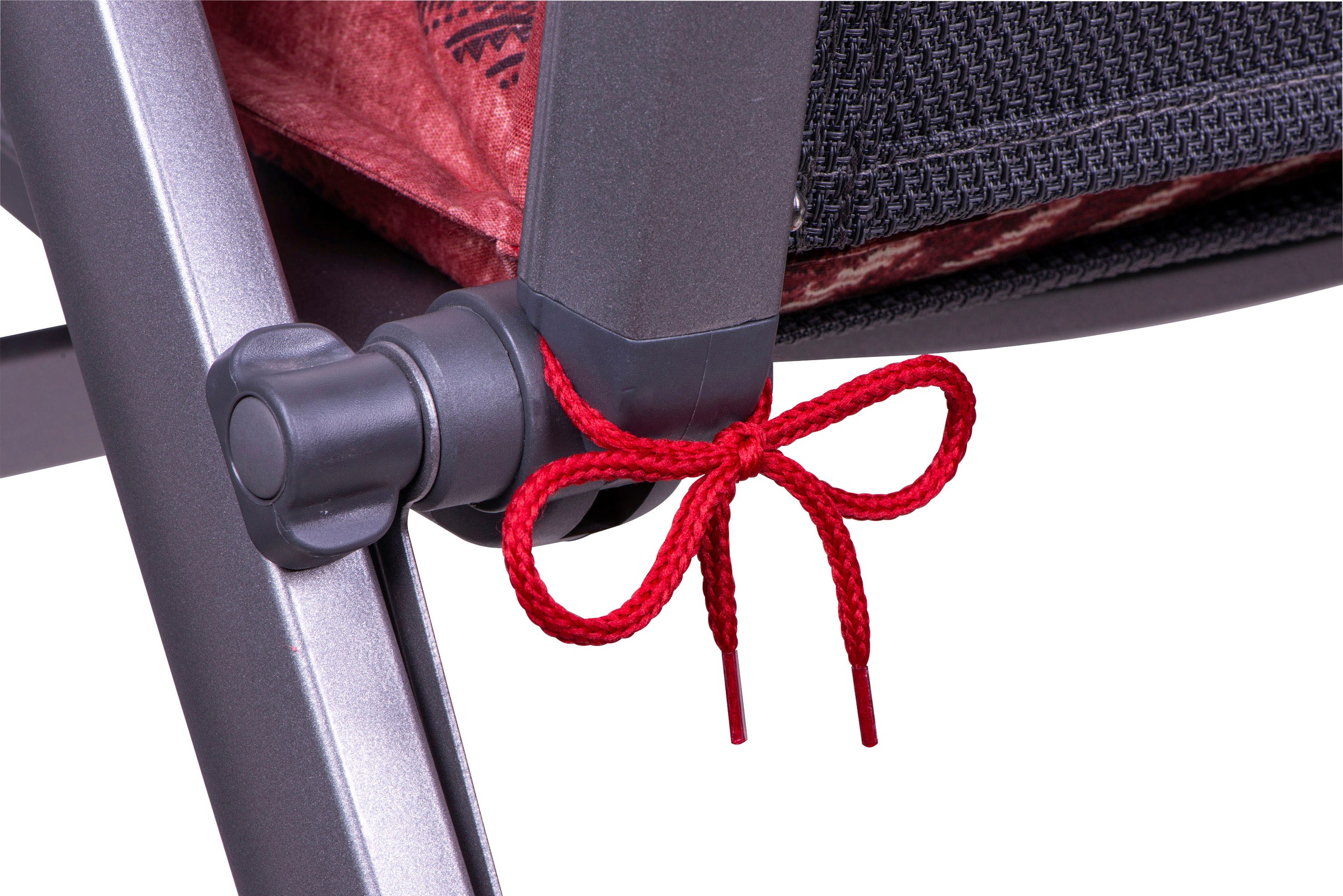 Hochlehnerauflage GO-DE, rot, B:50cm H:6cm T:120cm, Baumwolle, Polyester, Polyurethan, Polsterauflagen, 120x50 cm 2