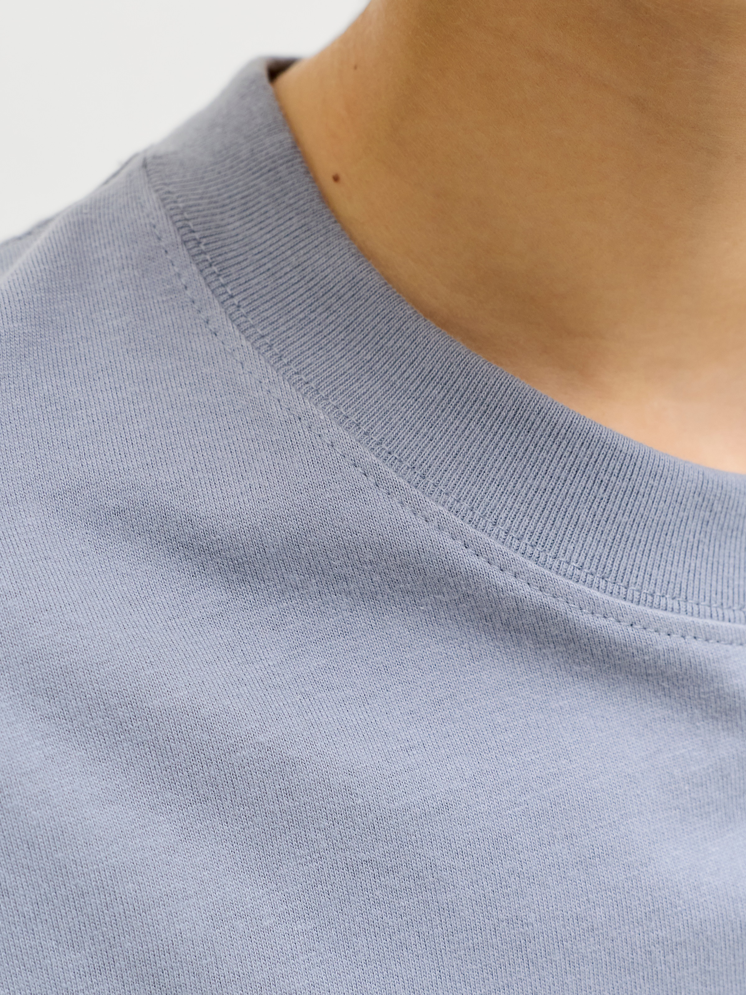 Thumbnail - Jack & Jones Junior T-Shirt "JORNORREBRO EMB TEE SS CN NOOS JNR" Baumwolle, relaxed fit, Kurzarm