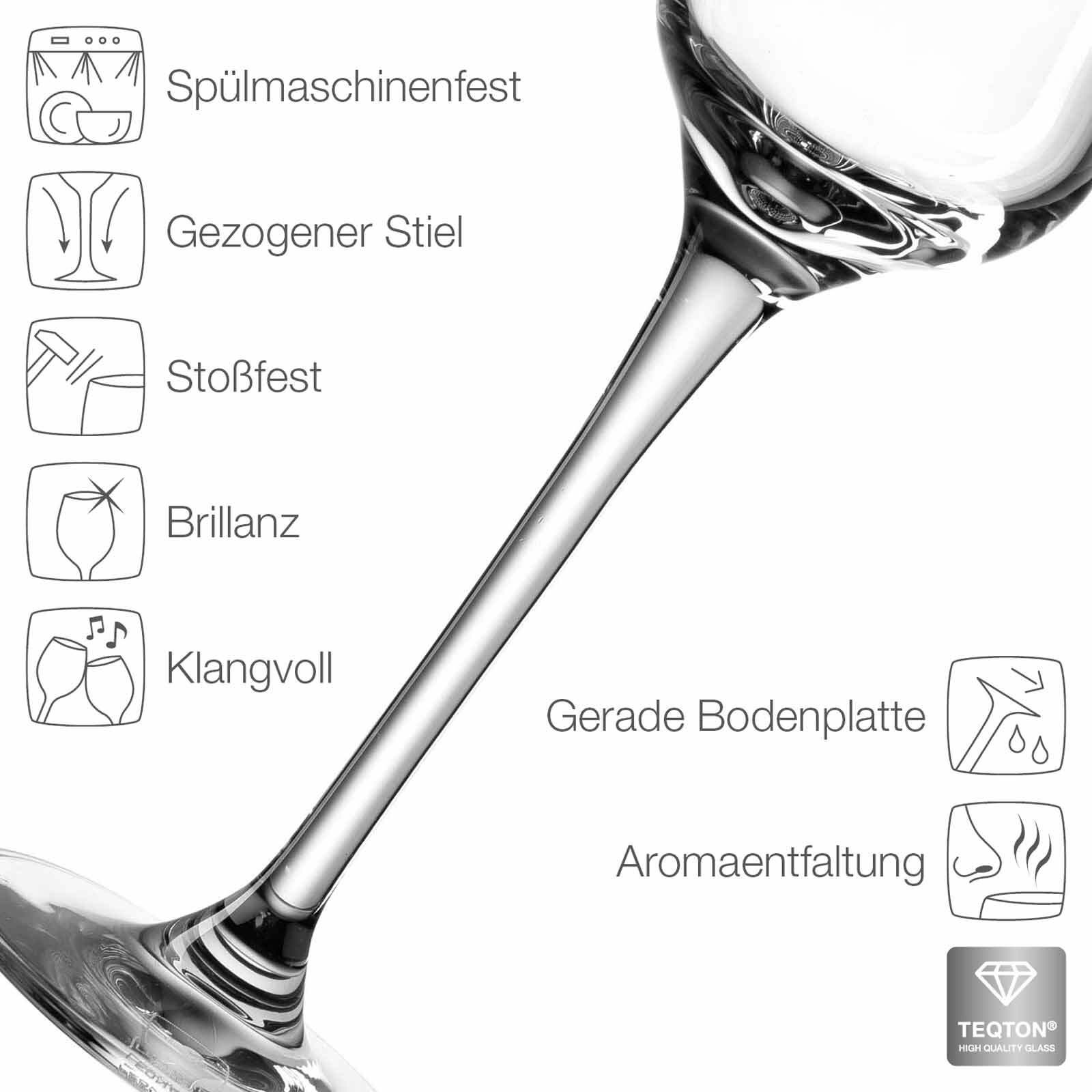 LEONARDO Aperitifglas »Grappagläser mit Füllstrichen Puccini Gastro-Edition 2 & 4 cl 6er Set transparent«
