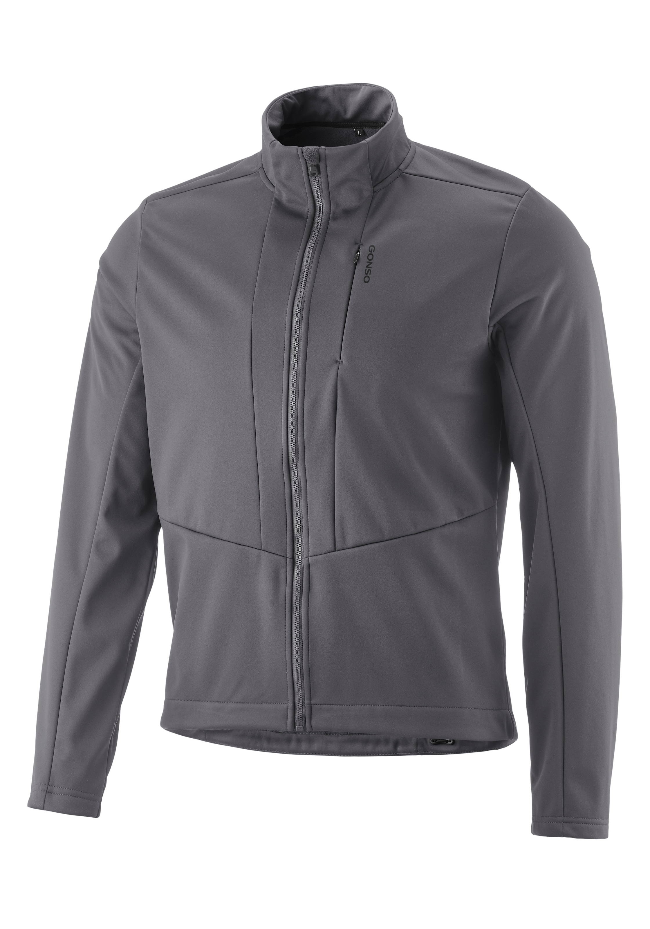 Gonso Fahrradjacke »ADVENTURE JACKET SOFTSHELL M«, Herren Softshell-Jacke, Radjacke slim fit
