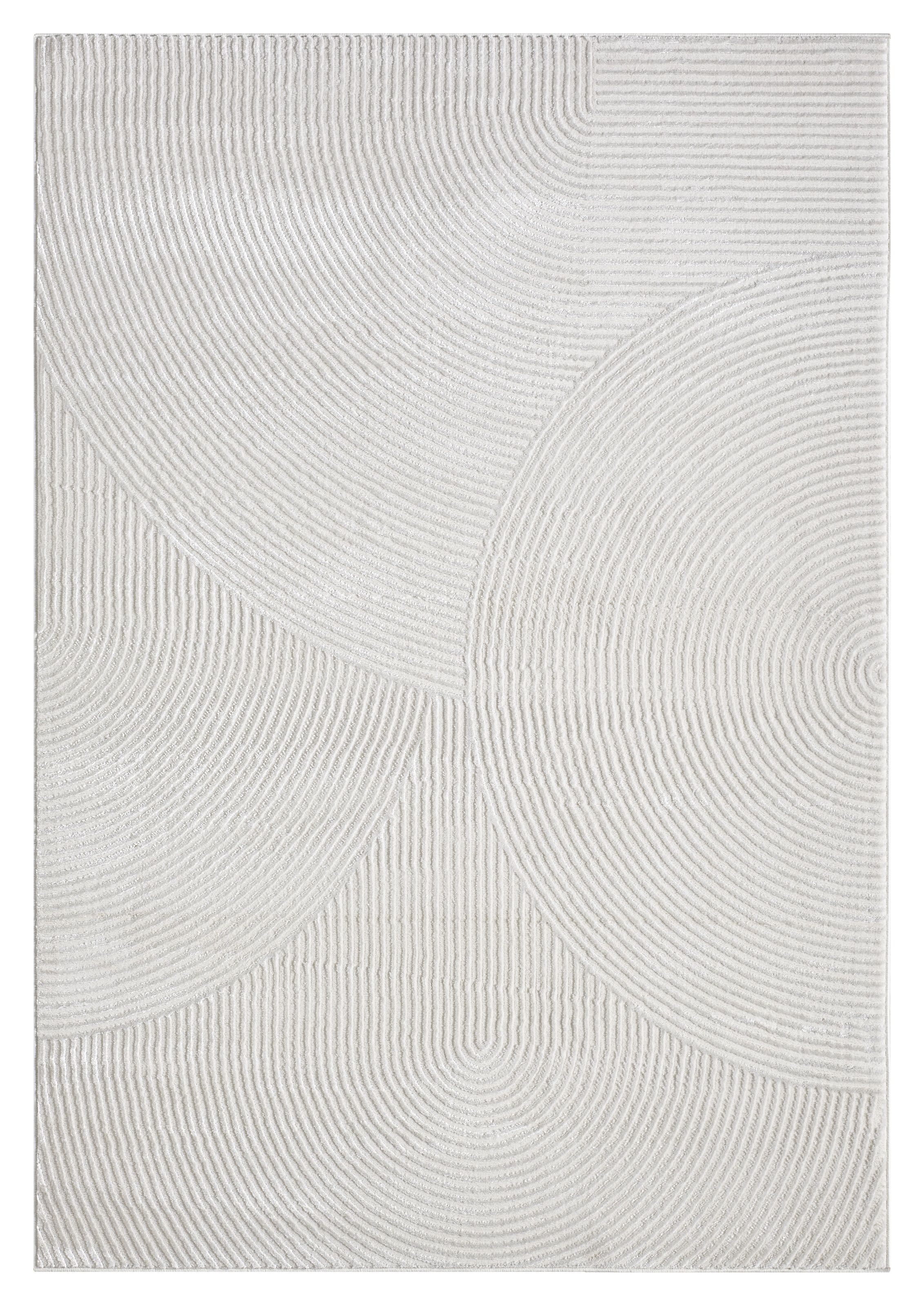 OTTO home Teppich »Bentori, Hoch-Tief-Struktur, Scandi« rechteckig 11 mm Höhe Modernes Design mit Boho-Charme, Wohnzimmer, Schlafzimmer